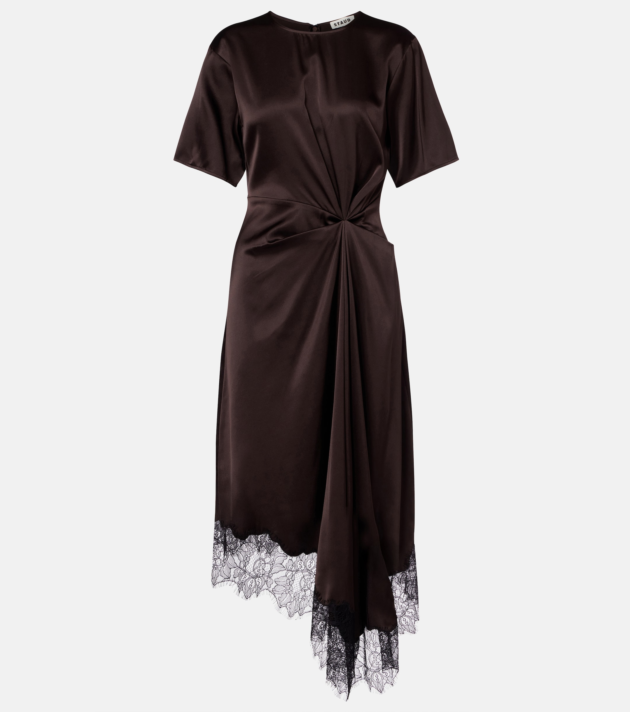 staud dress brown Staud Calluna Dress
