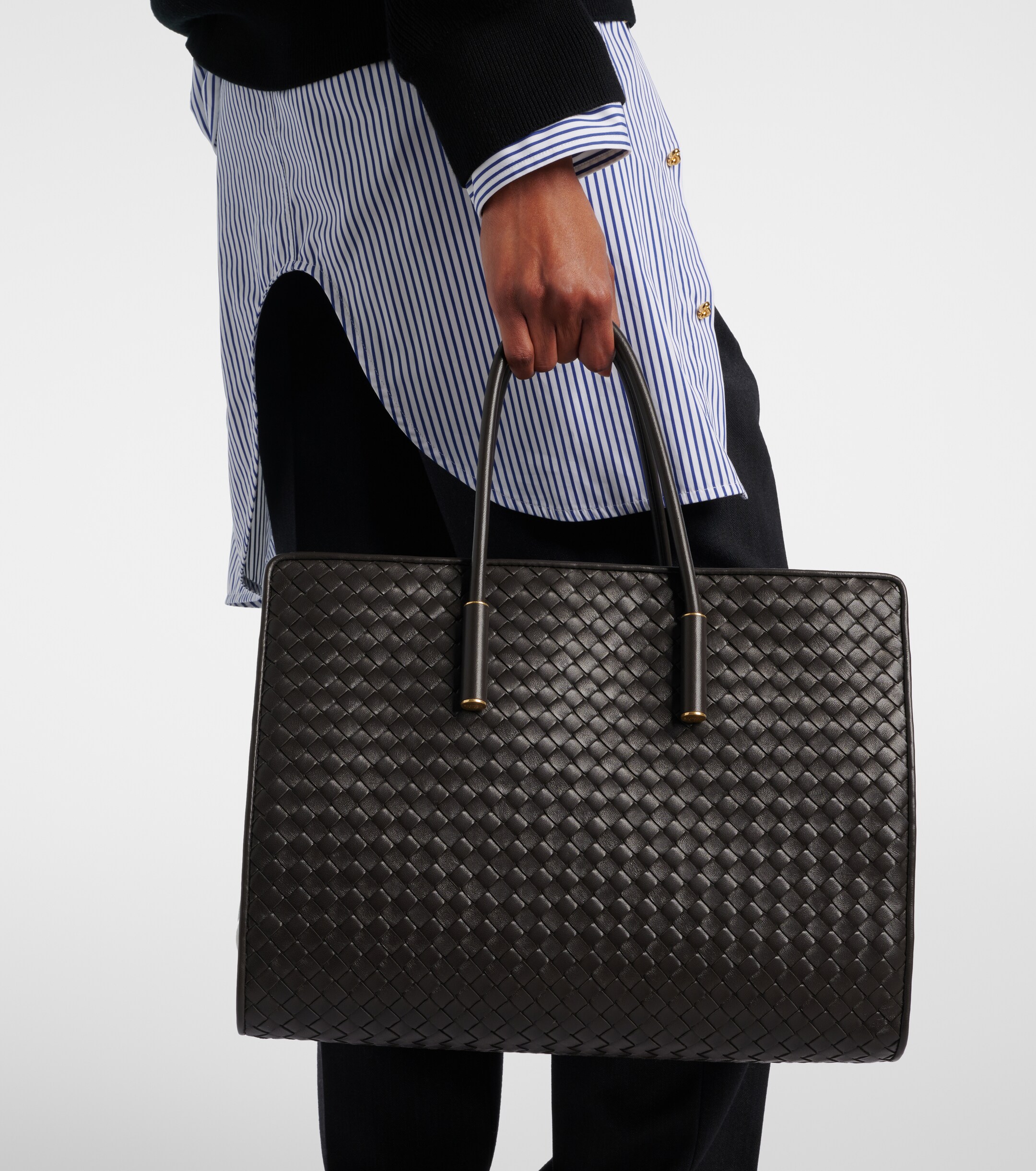 Bottega Veneta Barbara Intrecciato leather tote bag