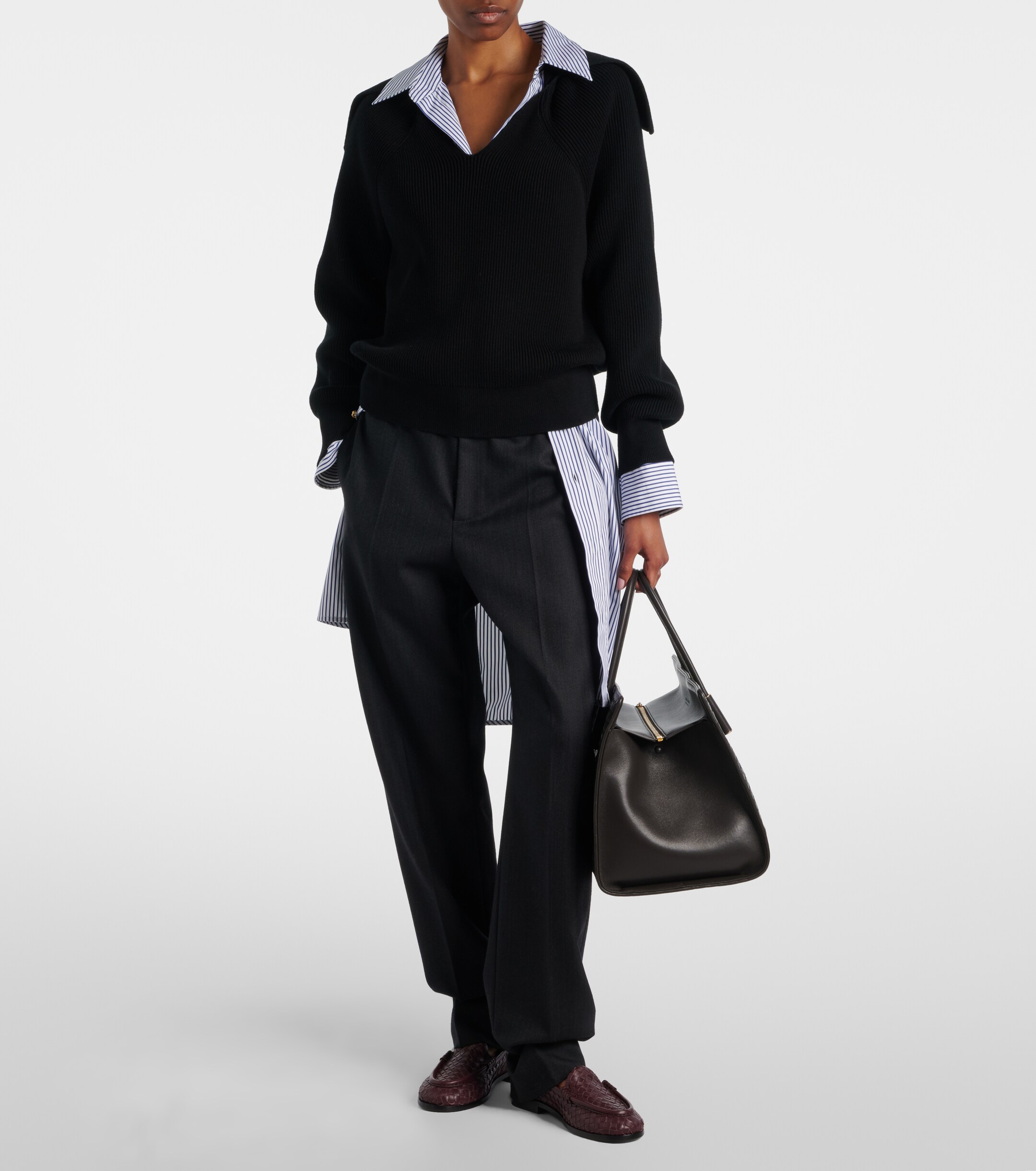 Bottega Veneta Barbara Intrecciato leather tote bag