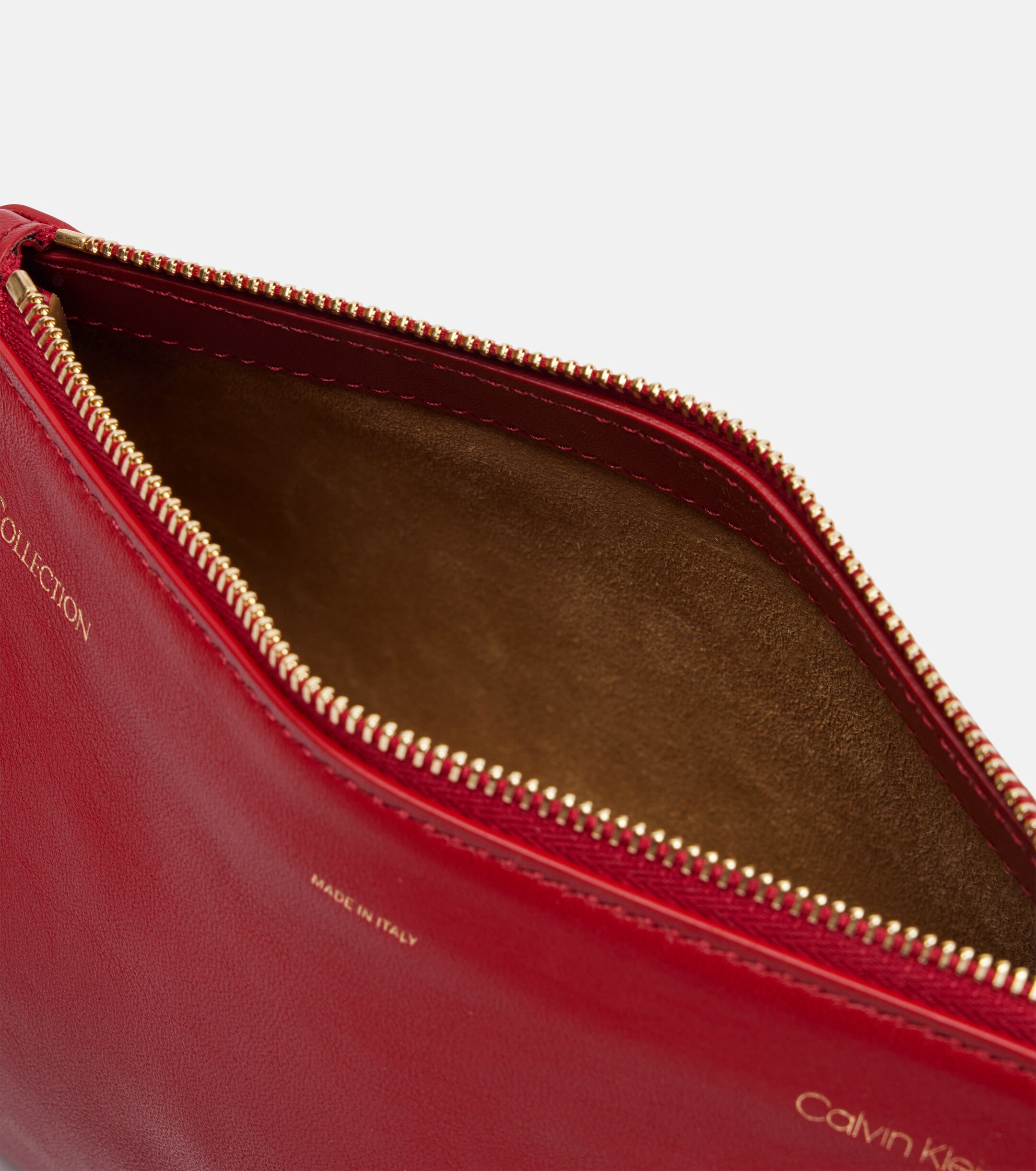 Calvin Klein Collection Essential Case Mini leather clutch