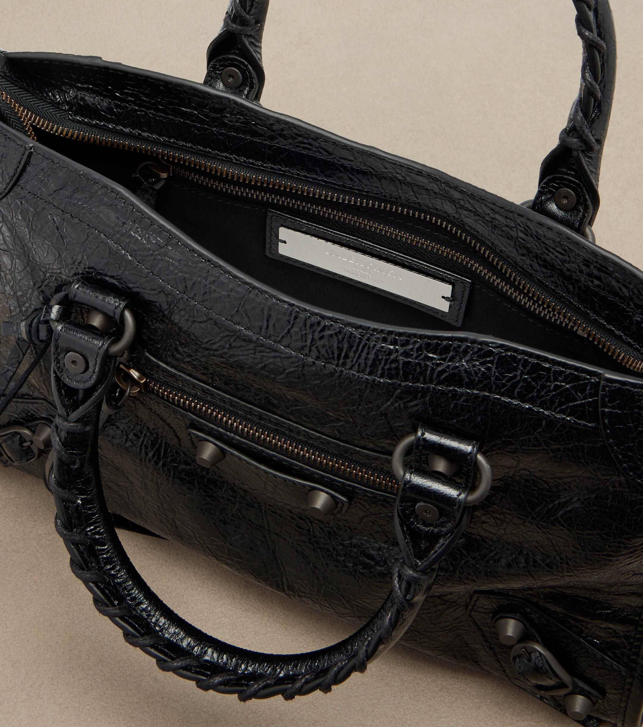 Balenciaga Le City Small leather tote bag