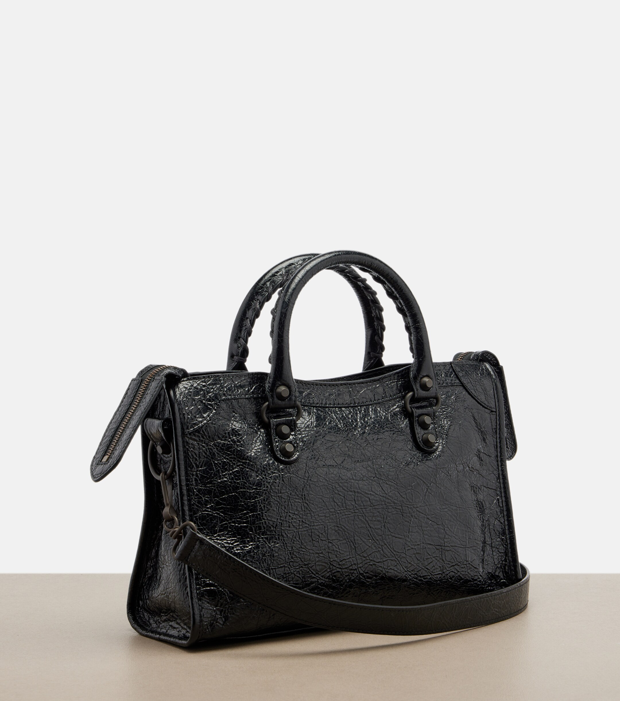Balenciaga Le City Small leather tote bag