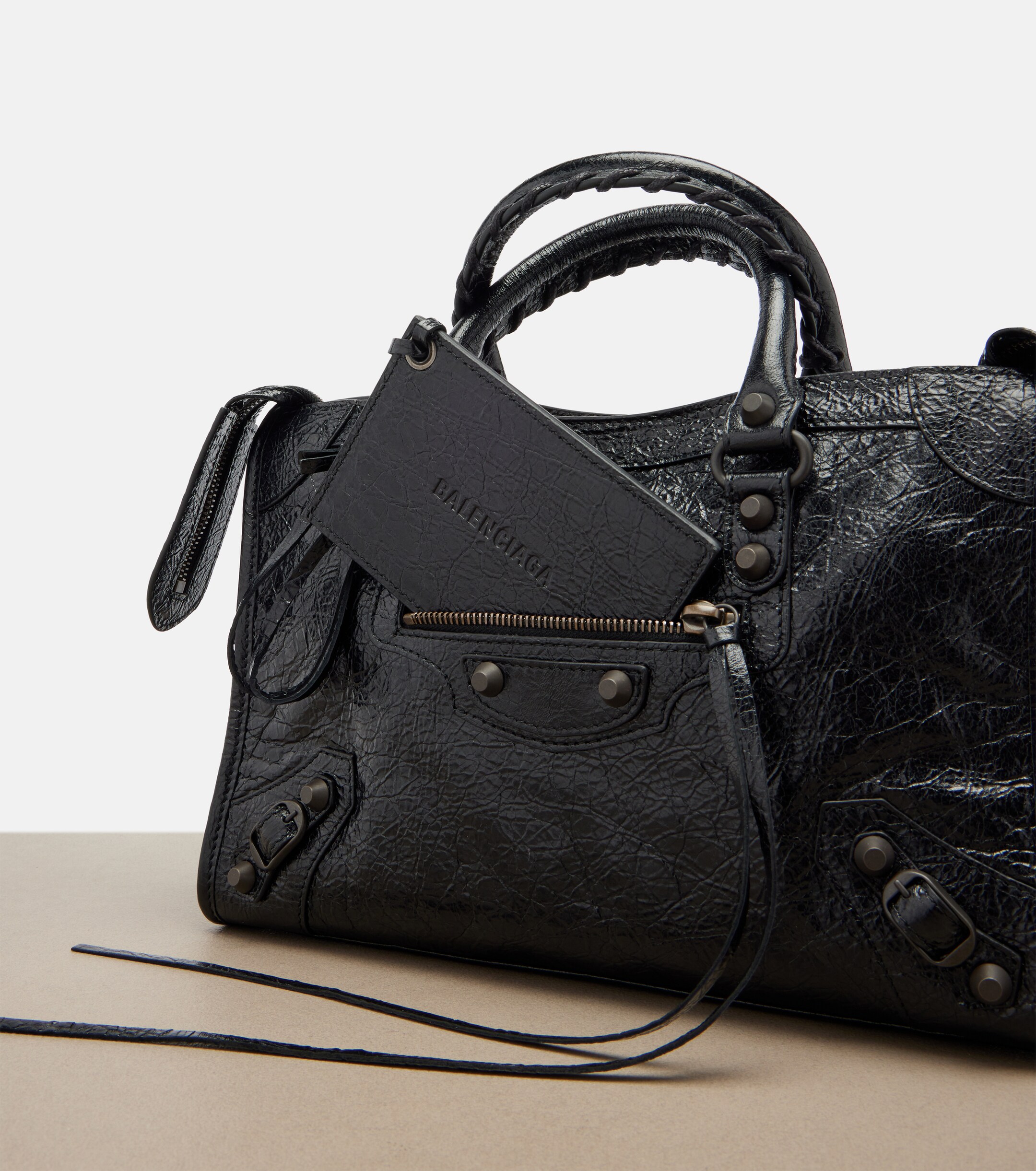 Balenciaga Le City Small leather tote bag