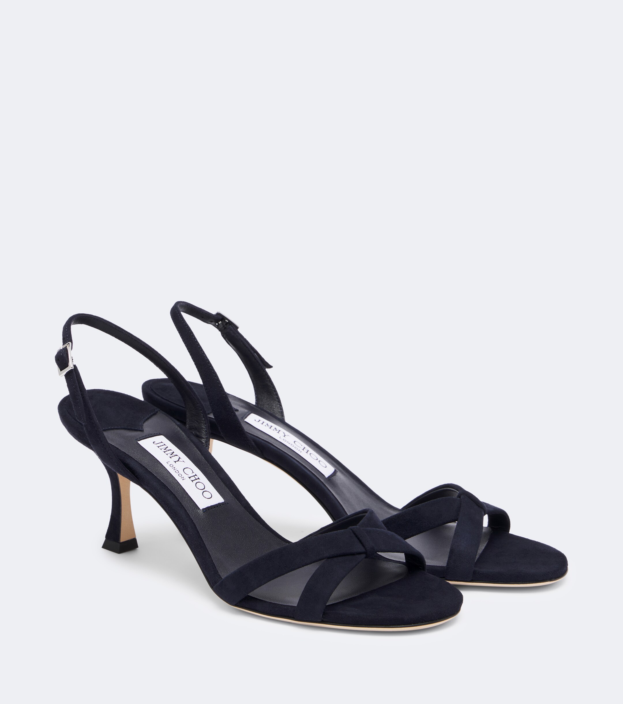 JIMMY CHOO Jimmy Choo Elsy suede slingback sandals