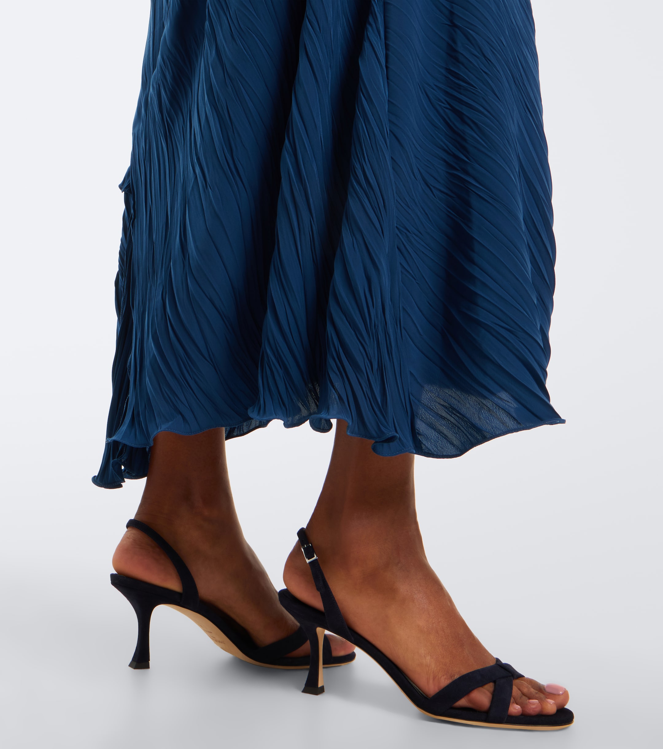 JIMMY CHOO Jimmy Choo Elsy suede slingback sandals