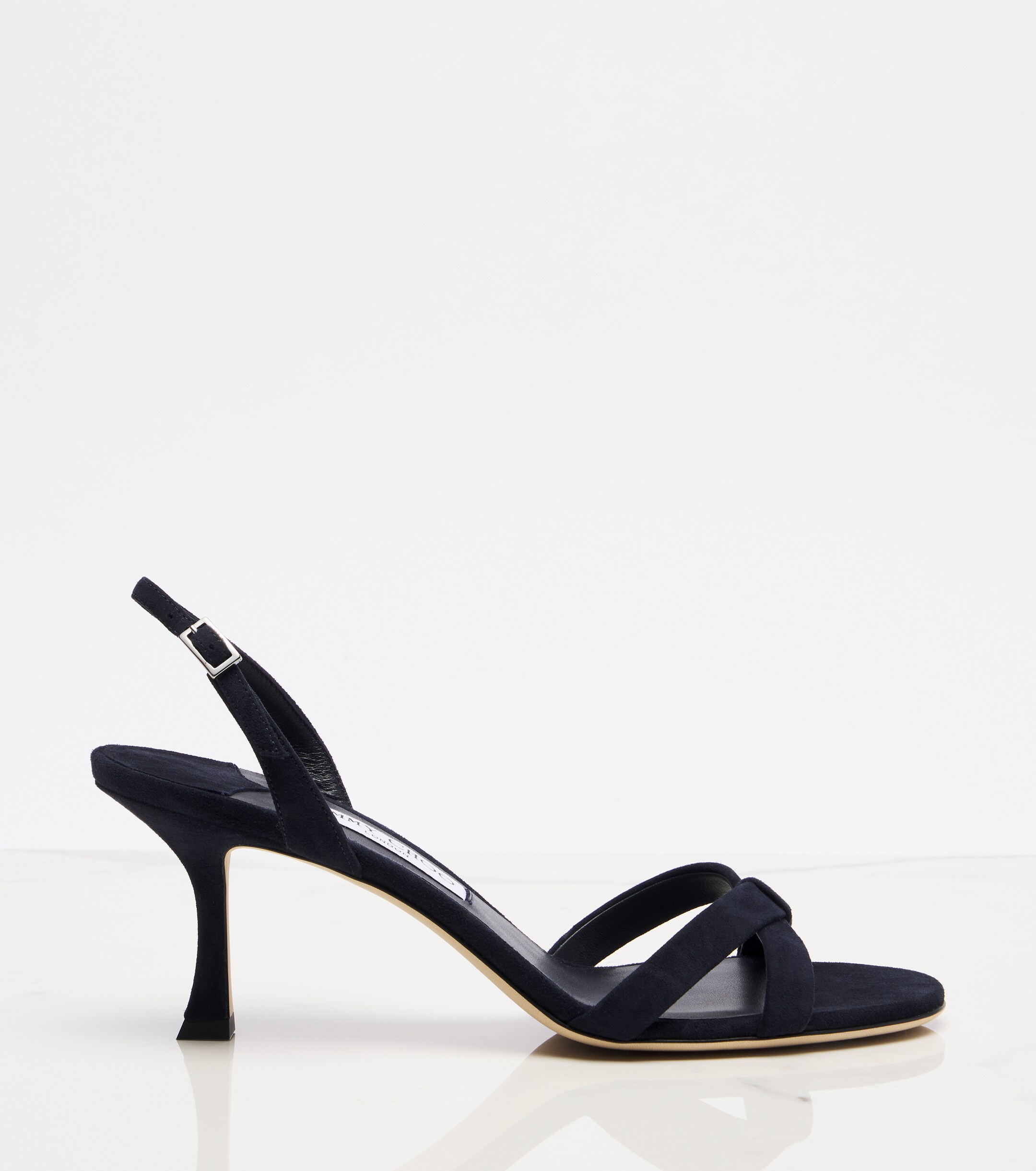 JIMMY CHOO Jimmy Choo Elsy suede slingback sandals