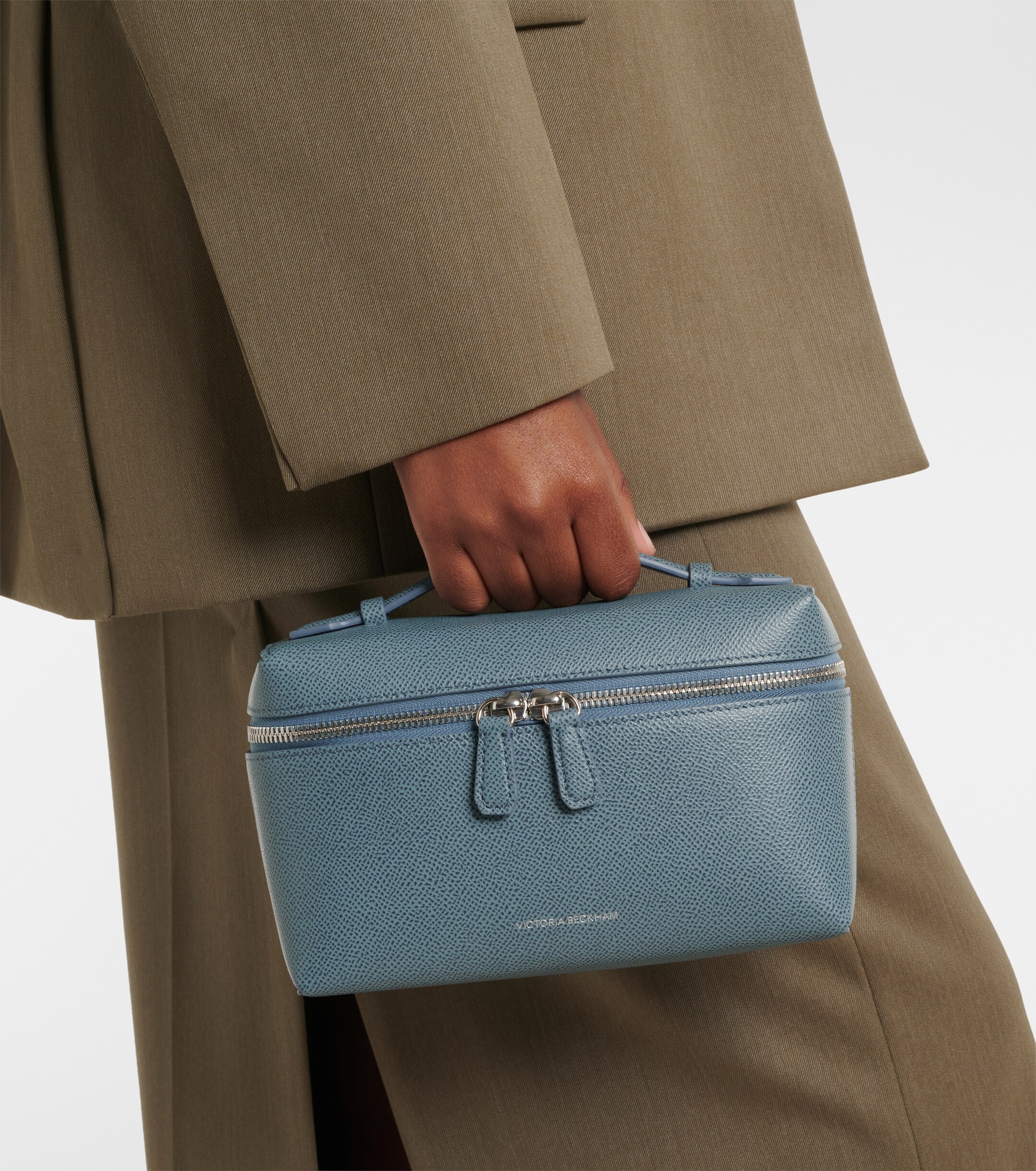 Victoria Beckham Vanity leather vanity bag