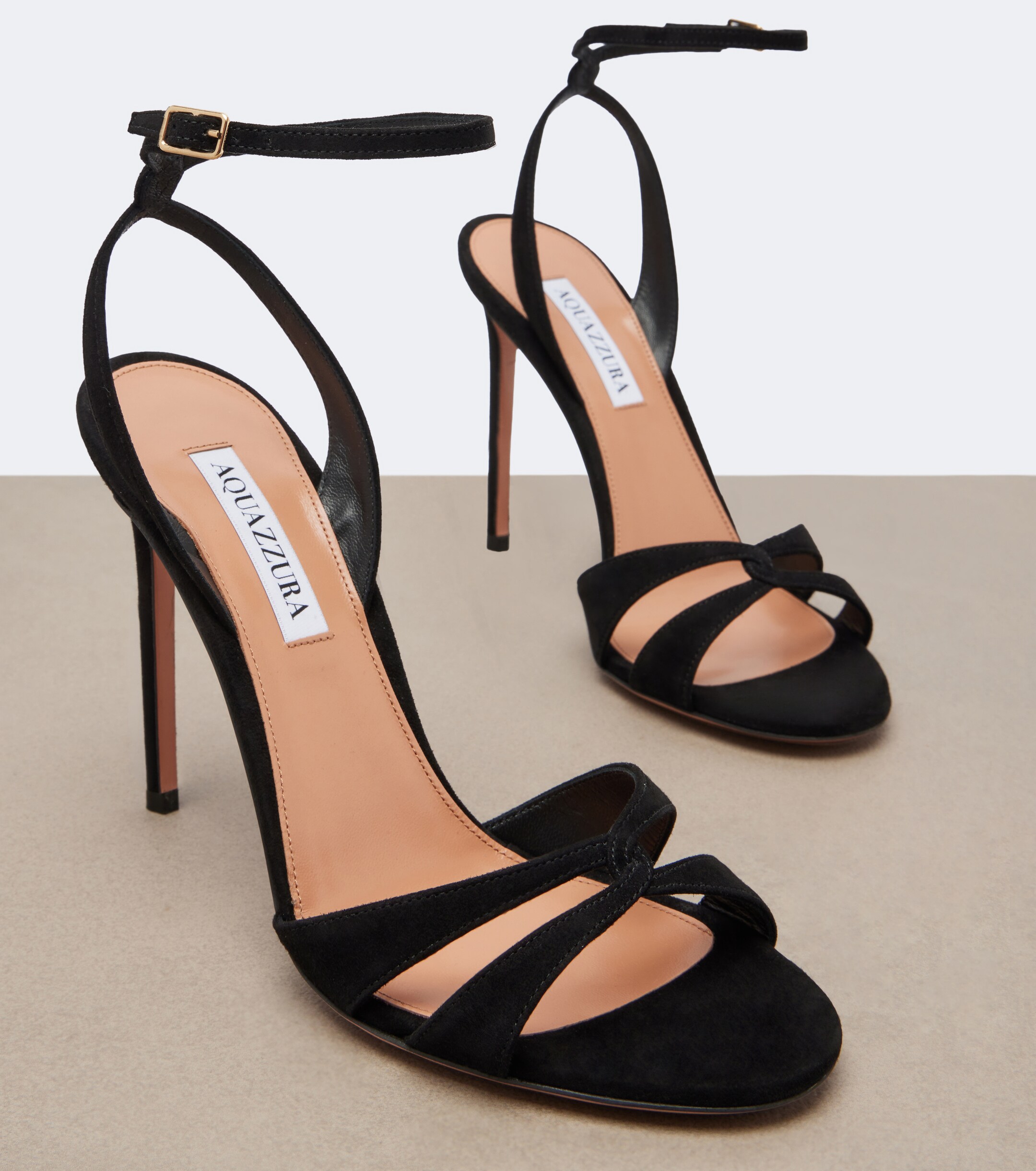 AQUAZZURA Aquazzura You and I suede sandals