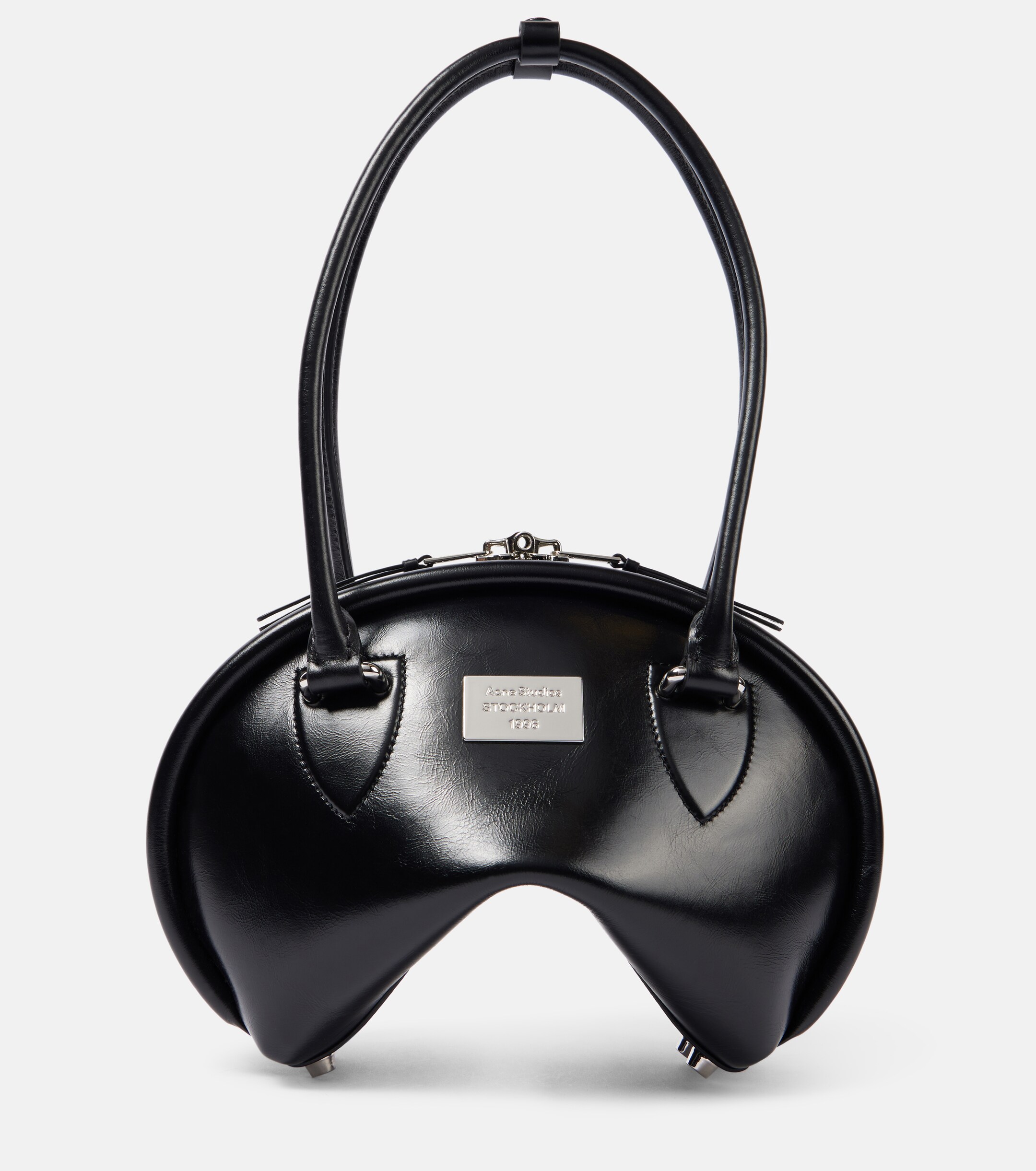 Acne Studios Bowlina Mini leather shoulder bag