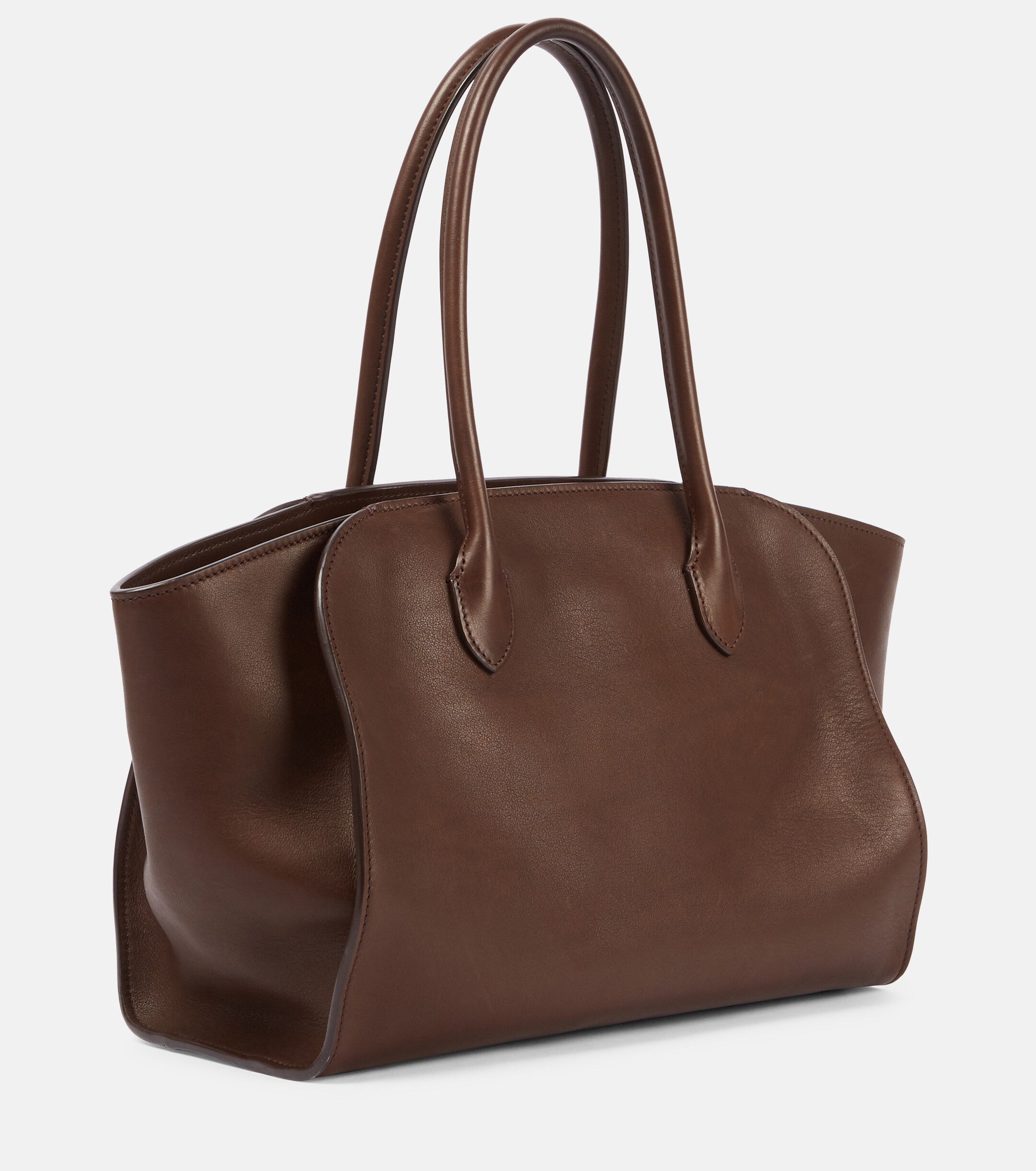 The Row Marlo 12 leather tote bag