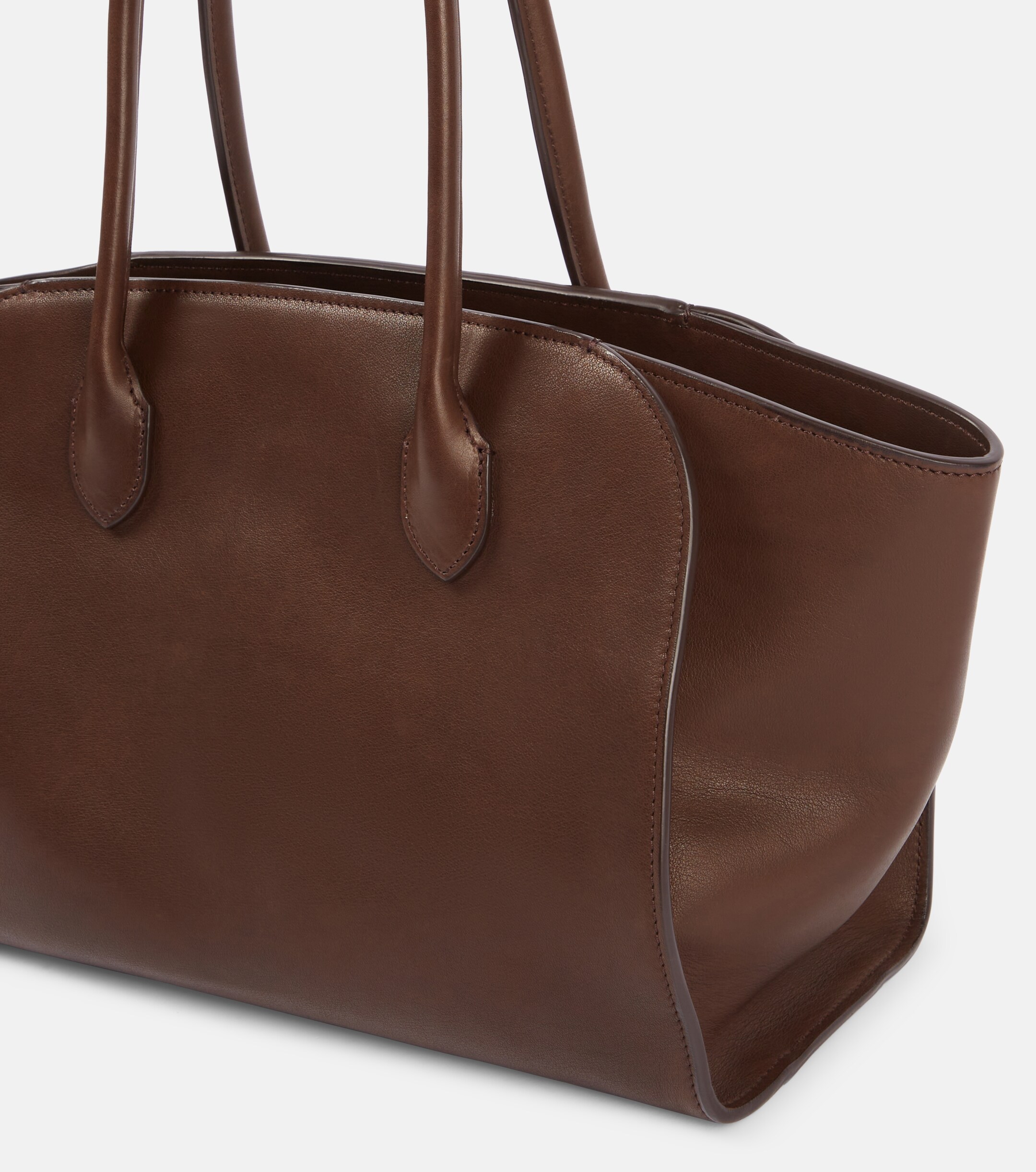The Row Marlo 12 leather tote bag