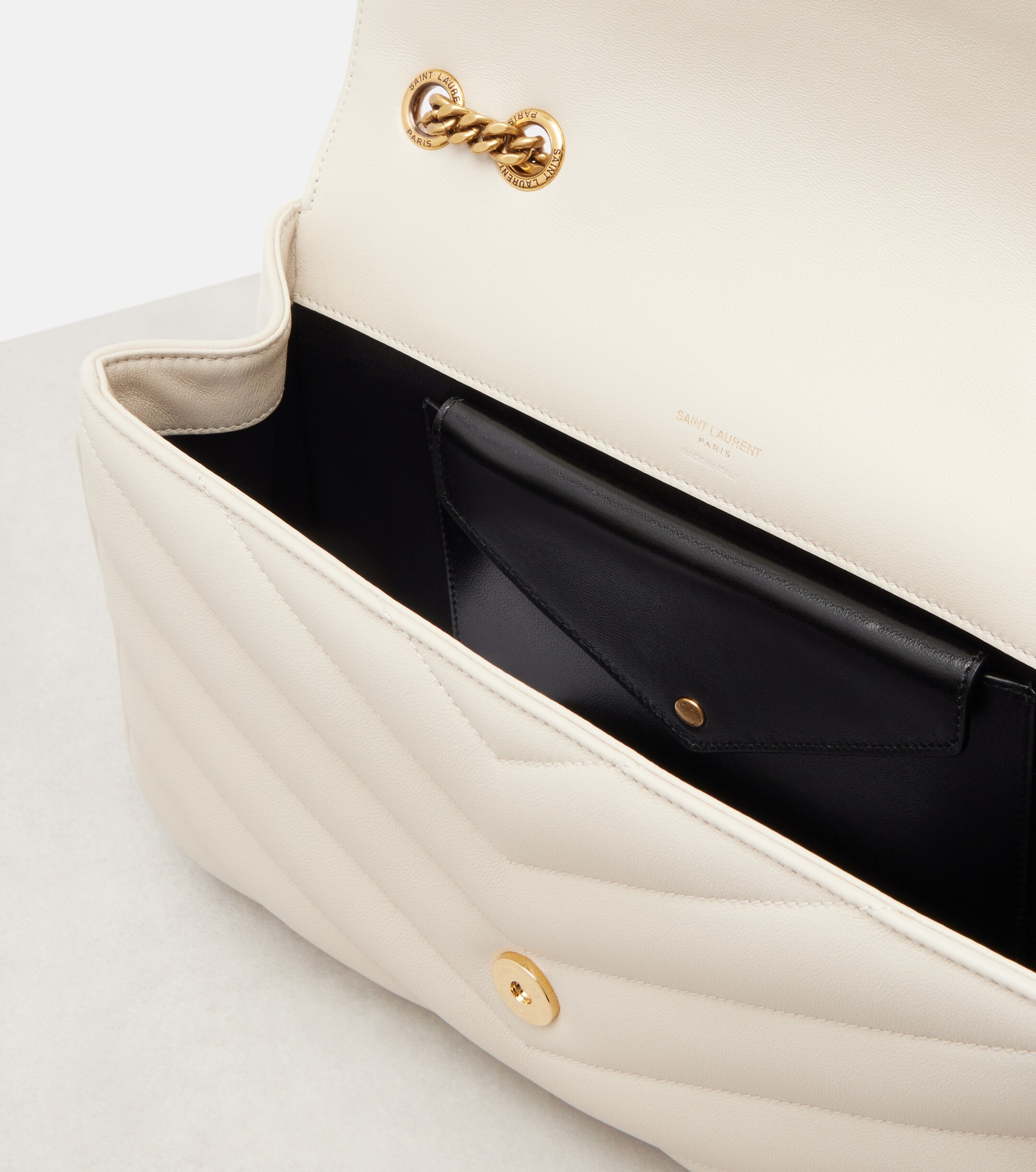 Saint Laurent Loulou Medium leather shoulder bag