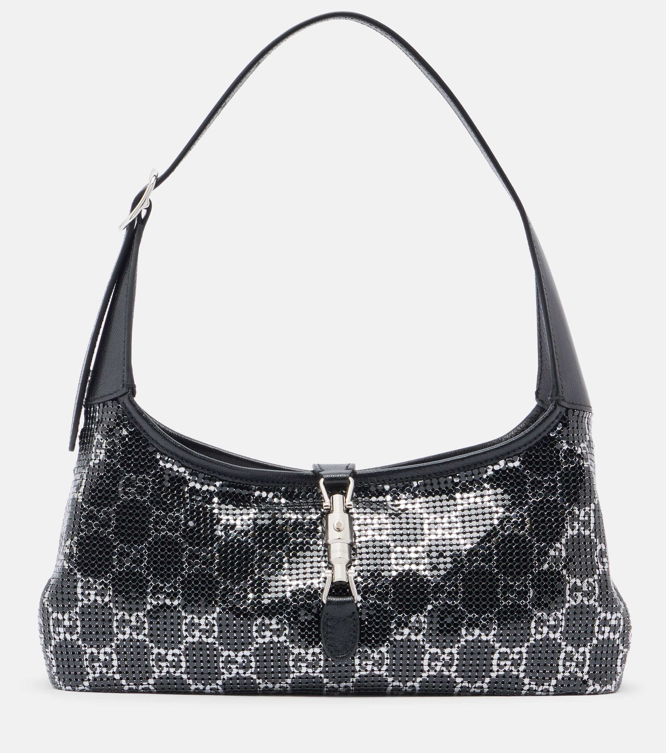 Gucci Jackie Slim GG chainmail top-handle bag