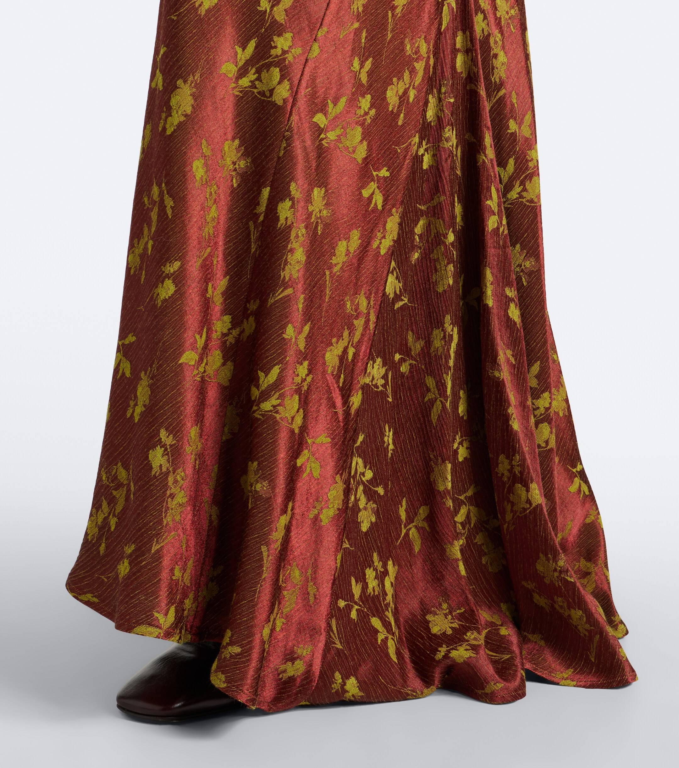 Dries Van Noten Dries Van Noten Floral jacquard maxi skirt
