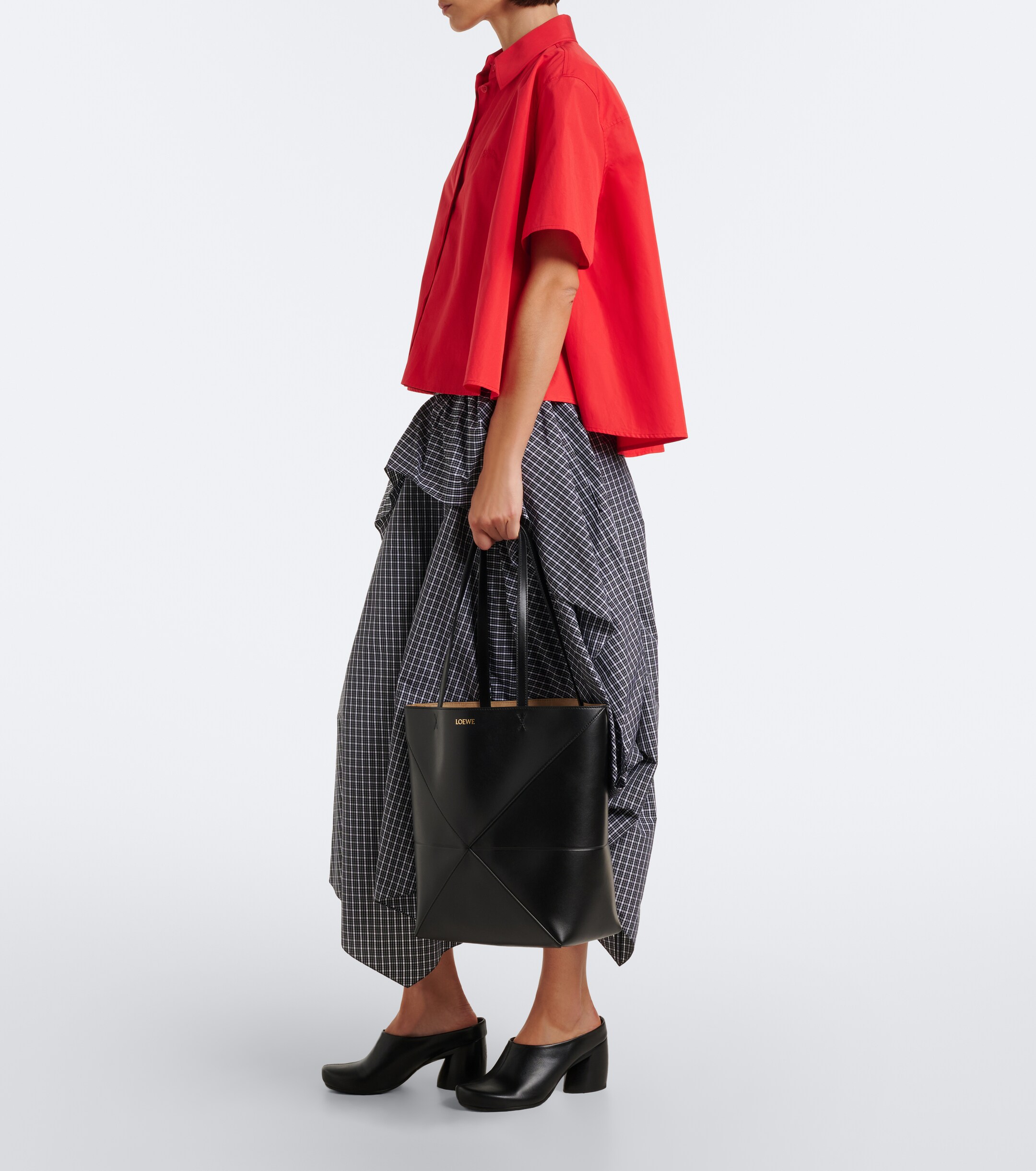 Loewe Puzzle Fold Medium leather tote bag