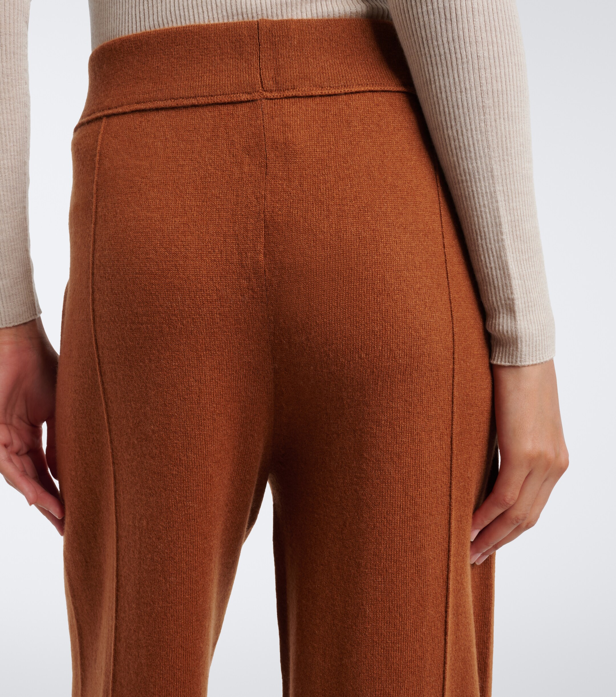 Jardin des Orangers Jardin des Orangers Wool and cashmere wide-leg pants