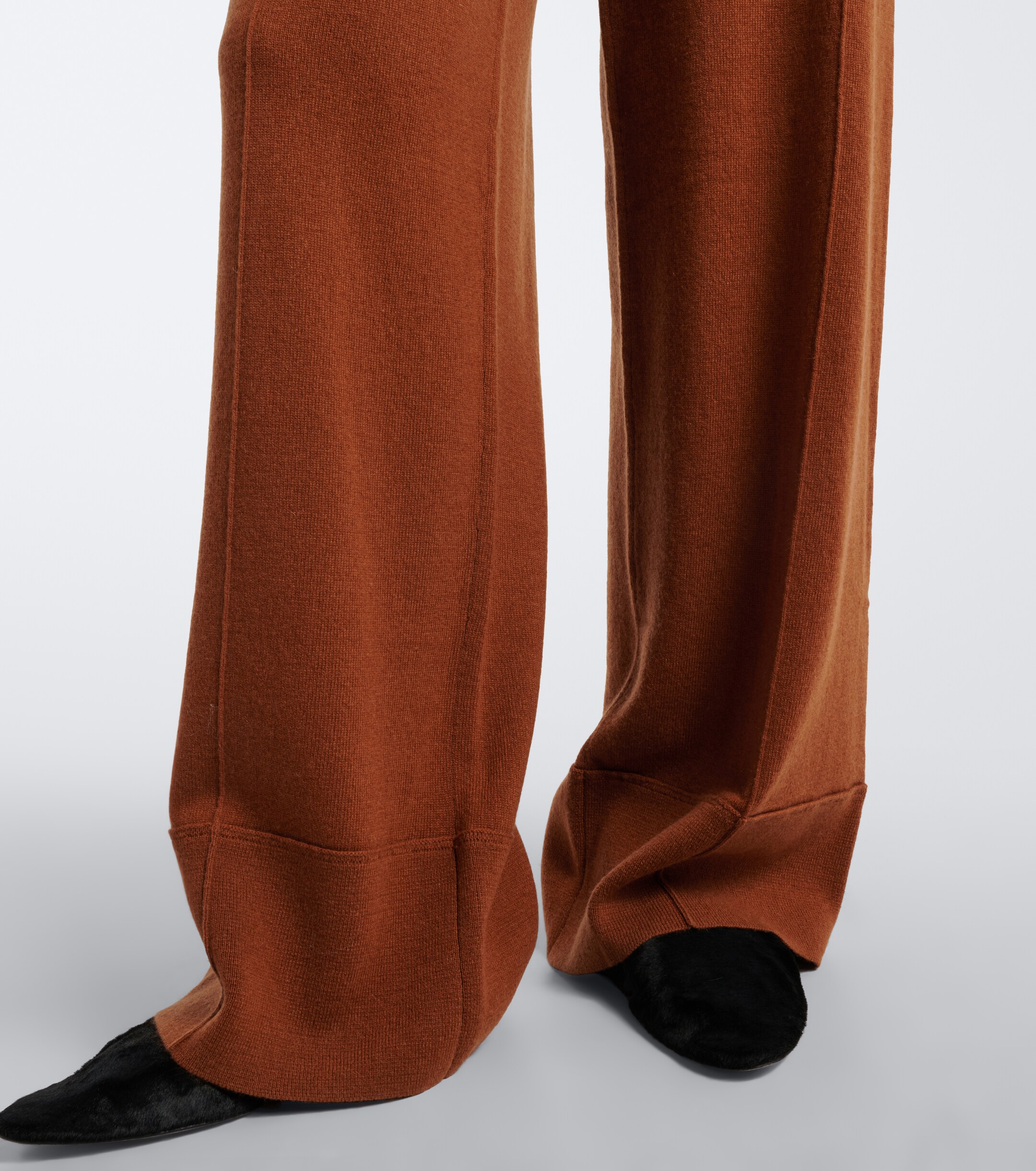 Jardin des Orangers Jardin des Orangers Wool and cashmere wide-leg pants