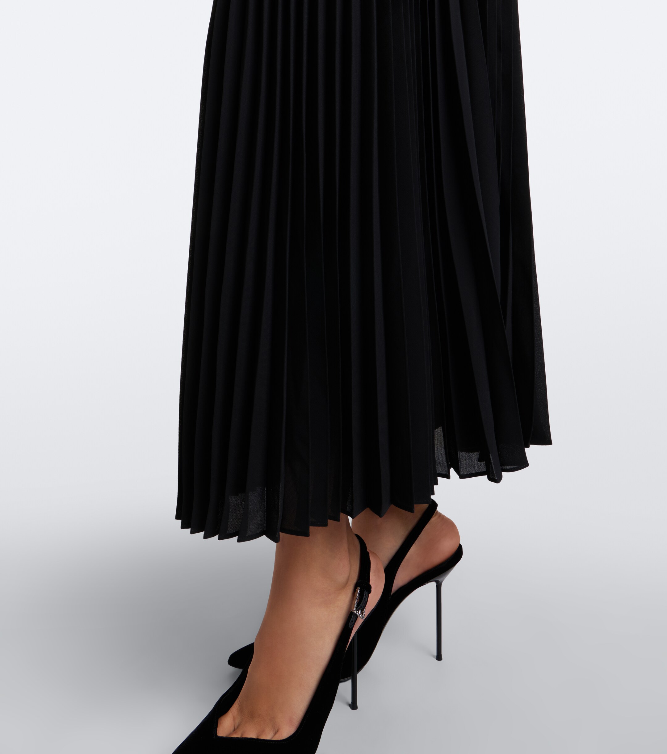 SIMKHAI Simkhai Claudina pleated tweed lamé blazer dress