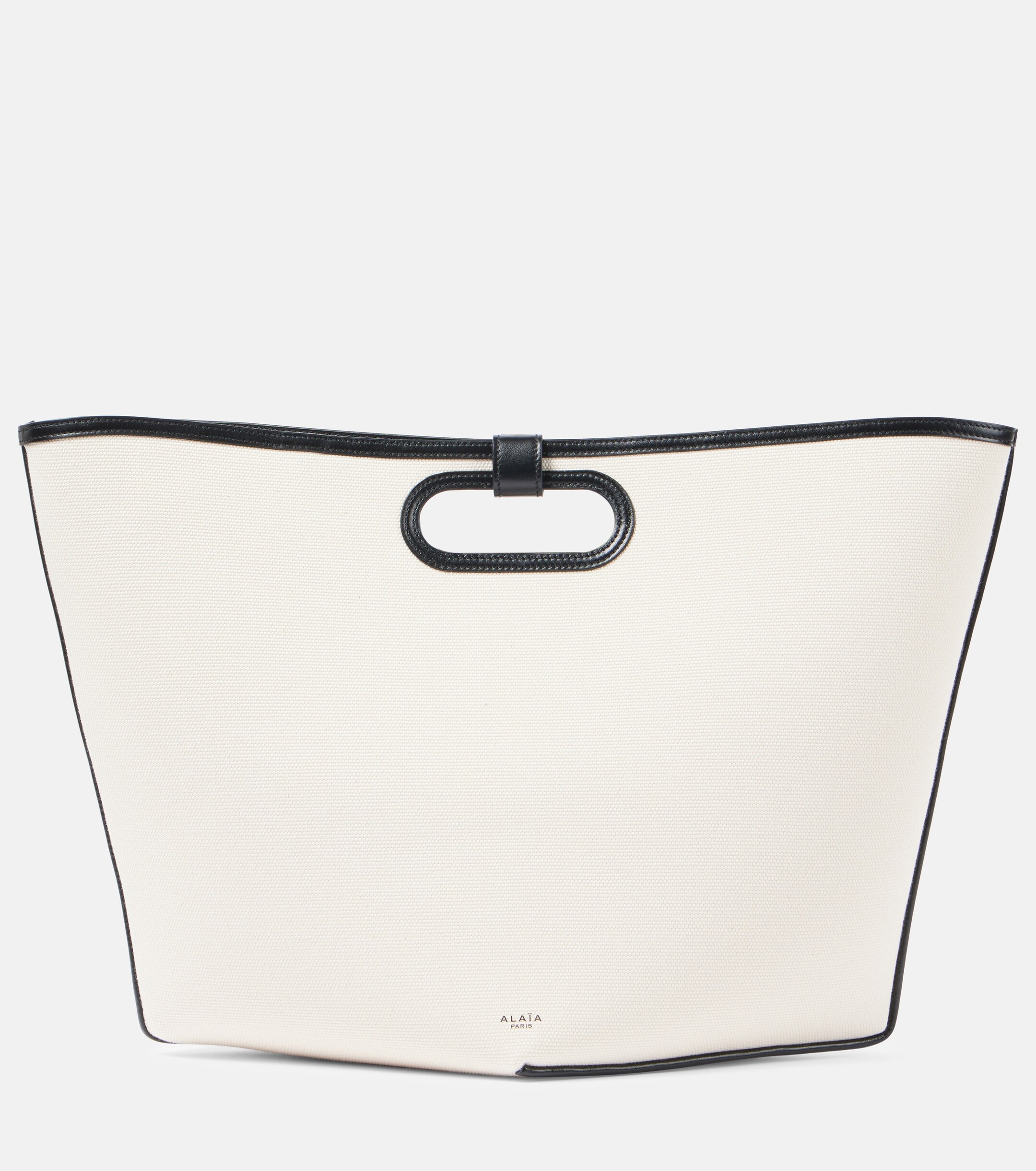 Alaïa Folded Large canvas tote bag