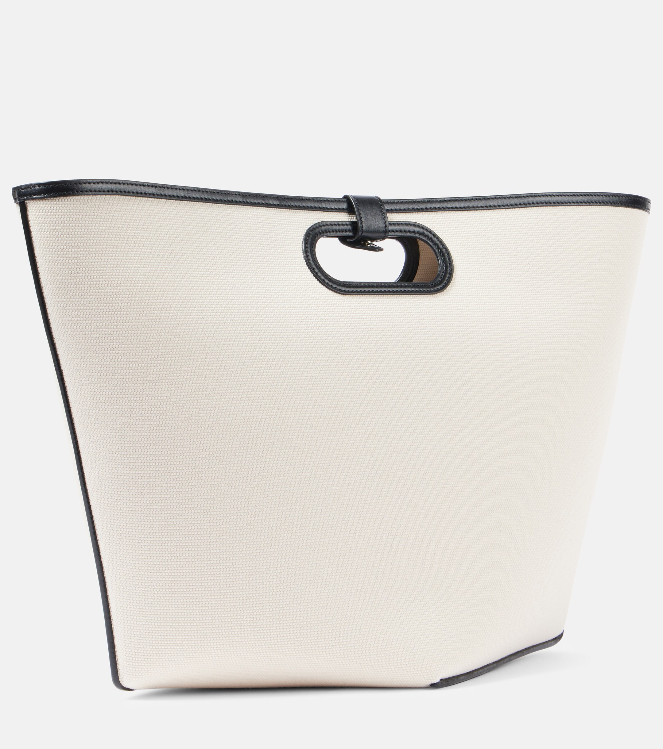 Alaïa Folded Large canvas tote bag