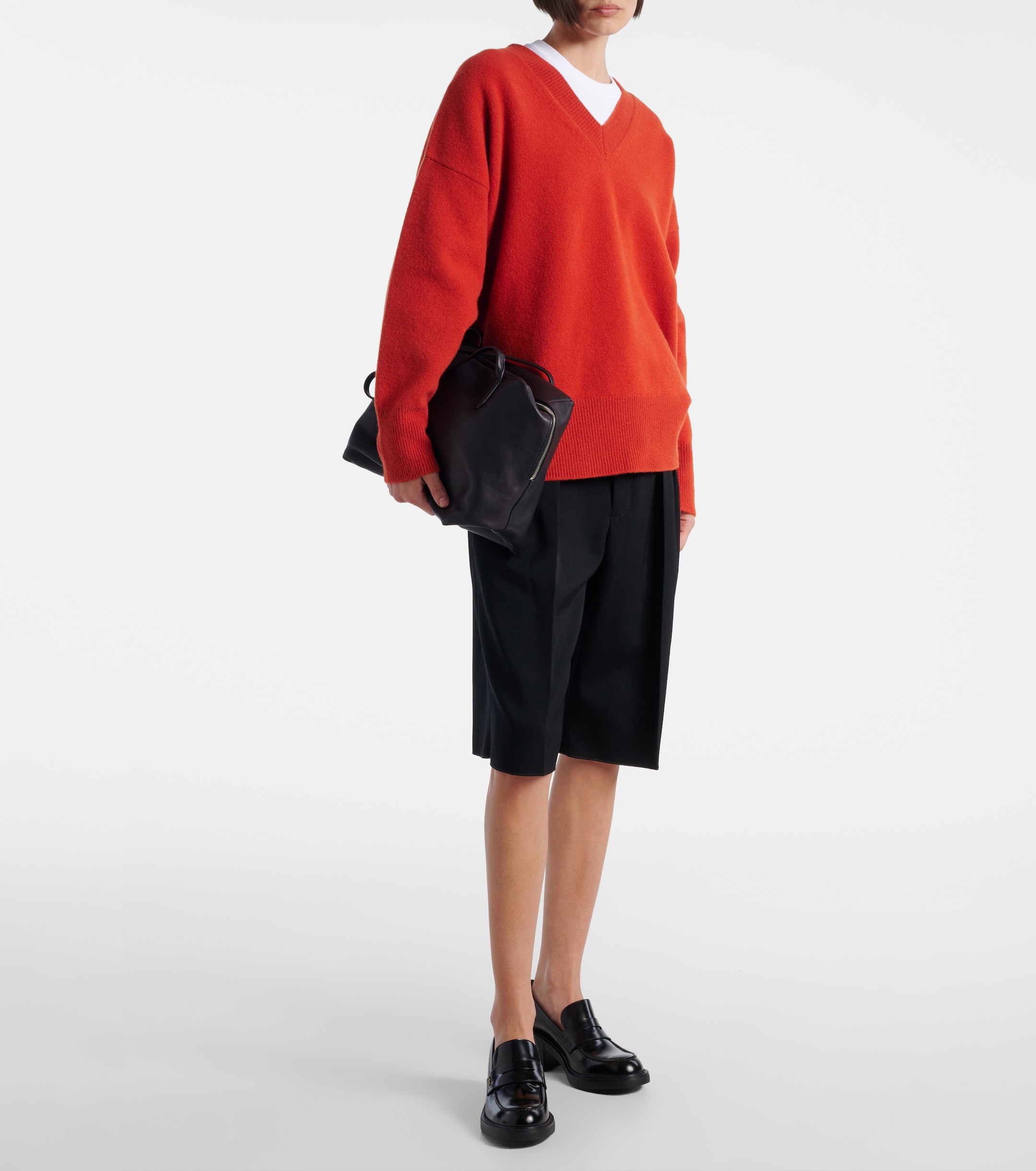 Tod's 60 leather loafer pumps