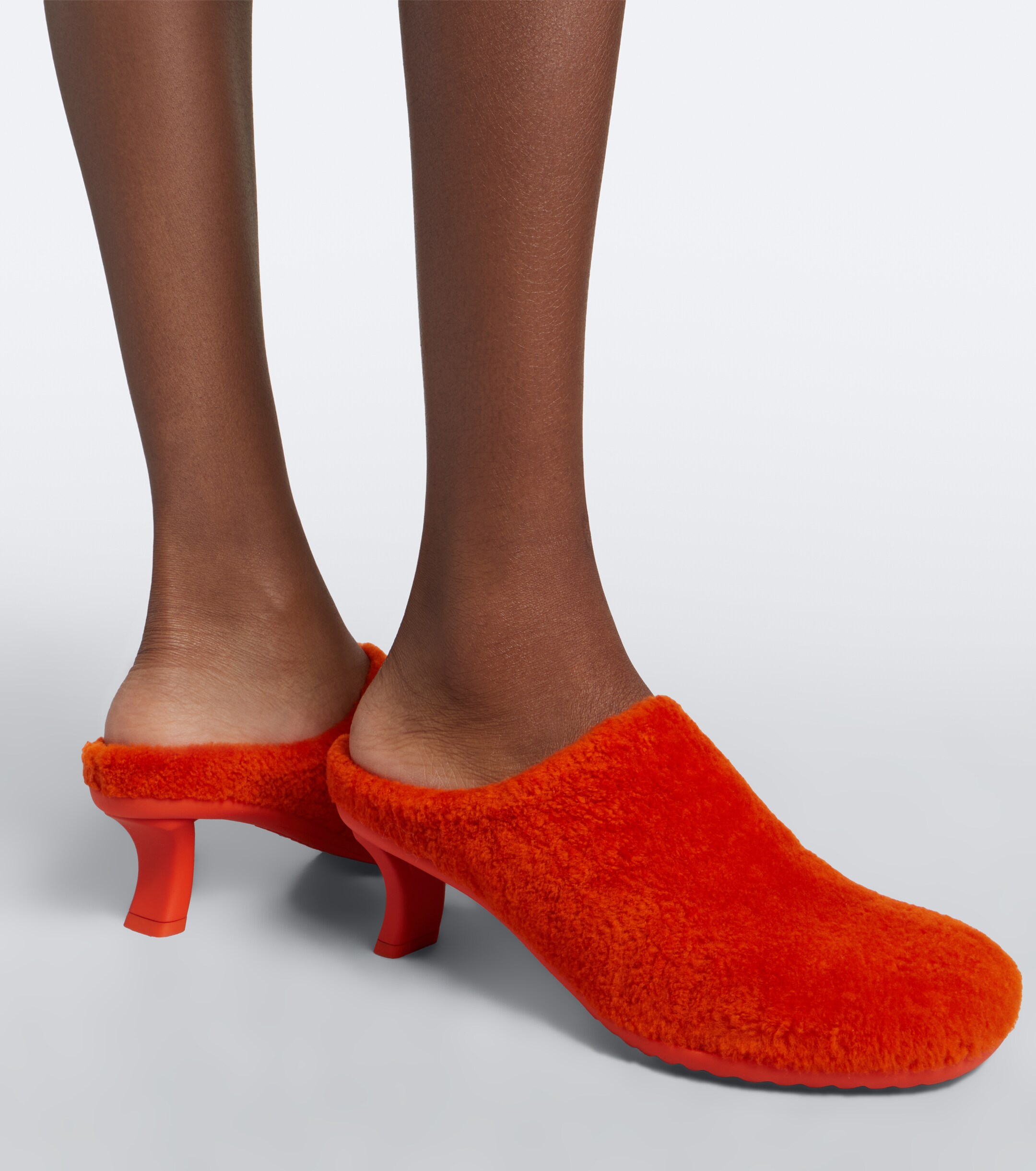 Loewe Loewe Dive shearling mules