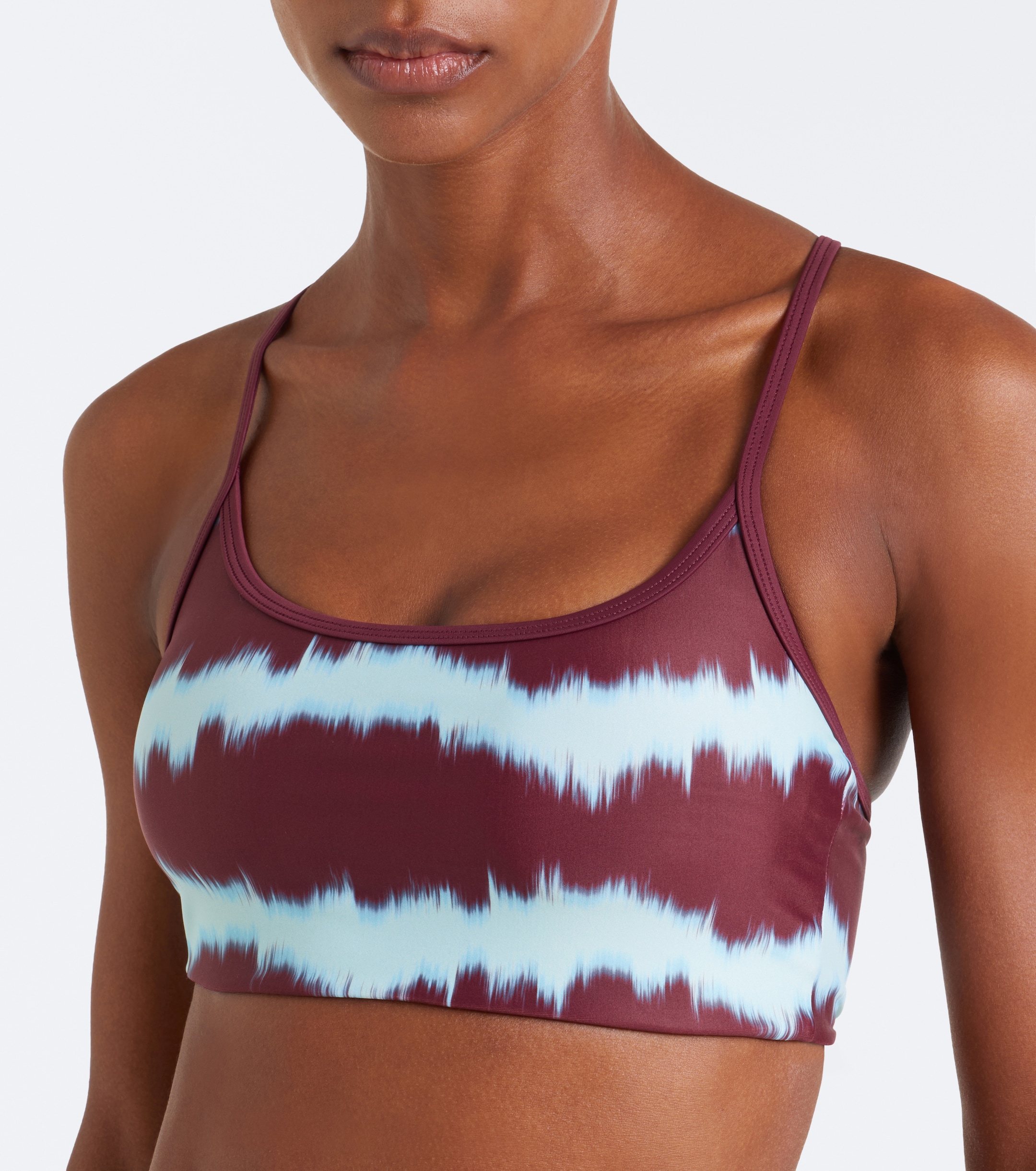 The Upside The Upside Rio Badu printed sports bra
