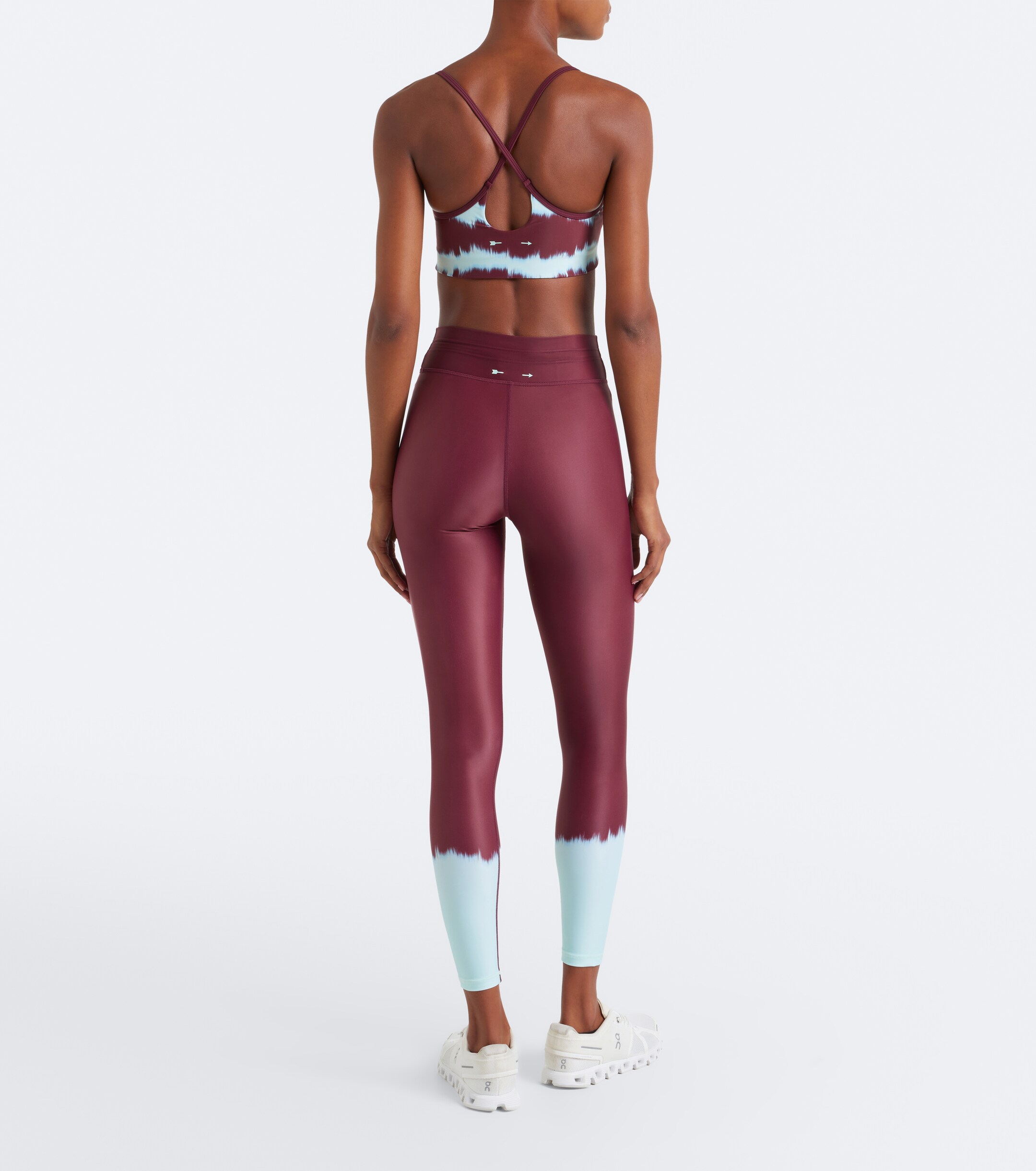 The Upside The Upside Rio Badu printed sports bra