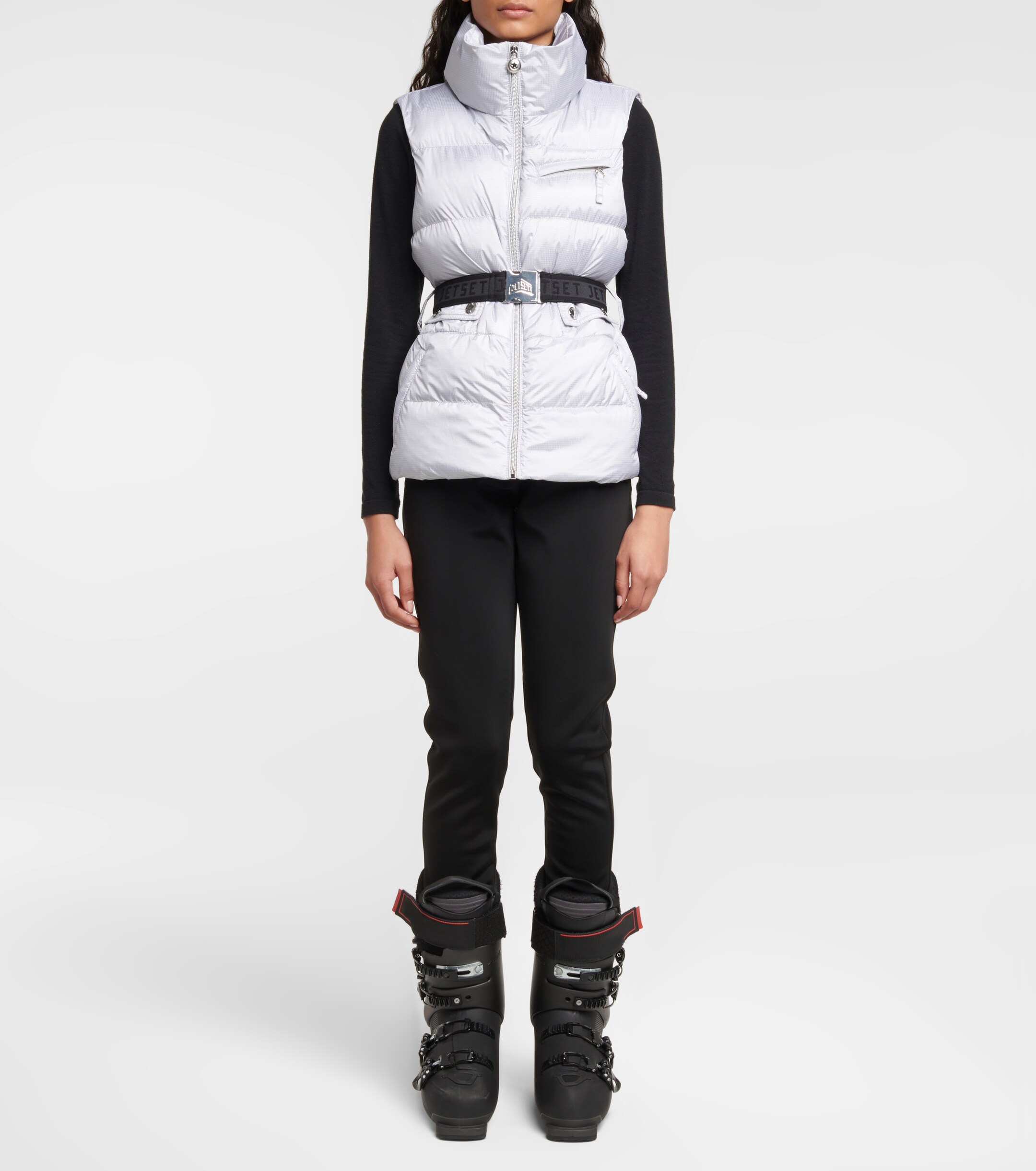 JETSET Jet Set Clara Glam belted puffer vest