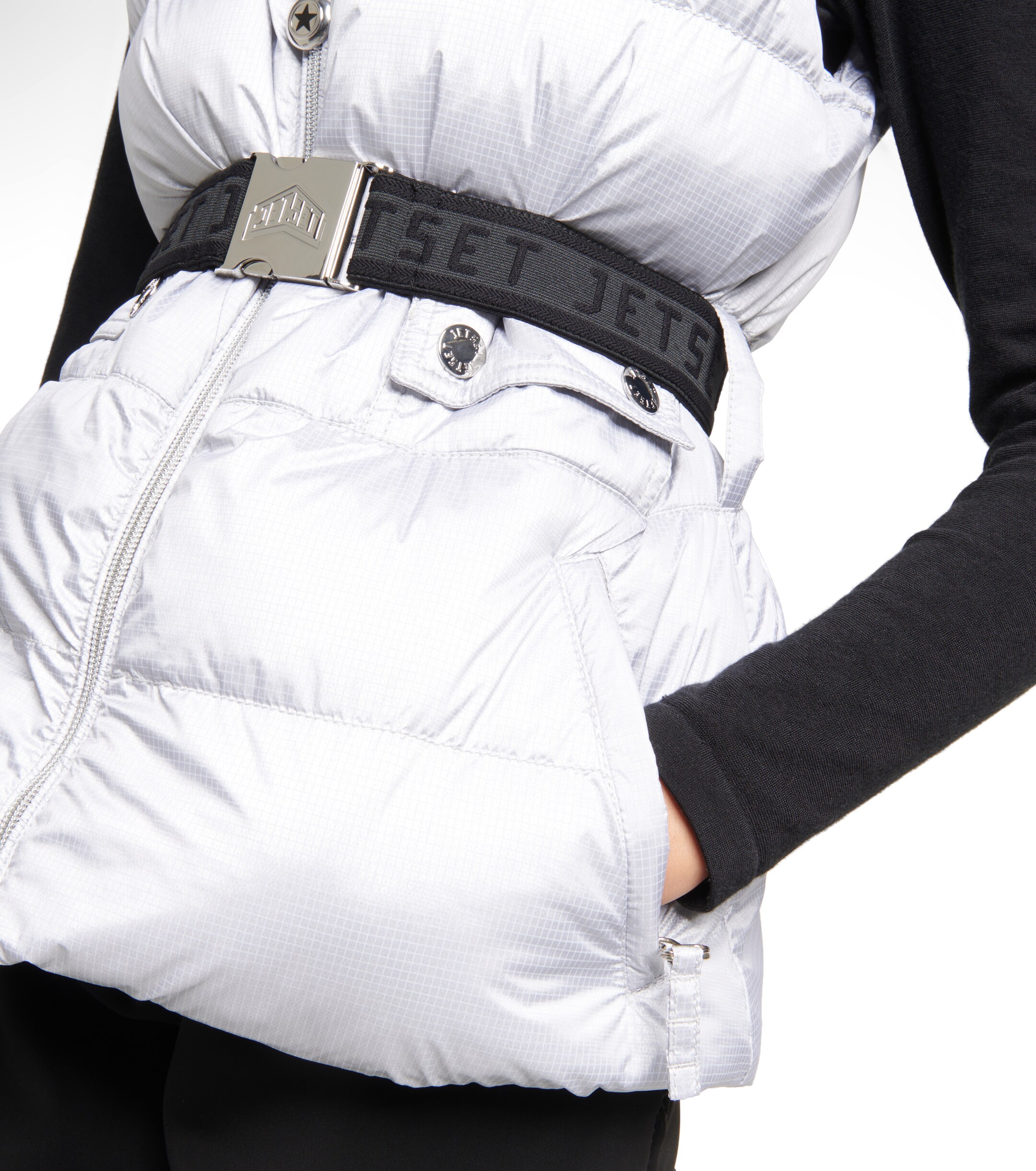 JETSET Jet Set Clara Glam belted puffer vest