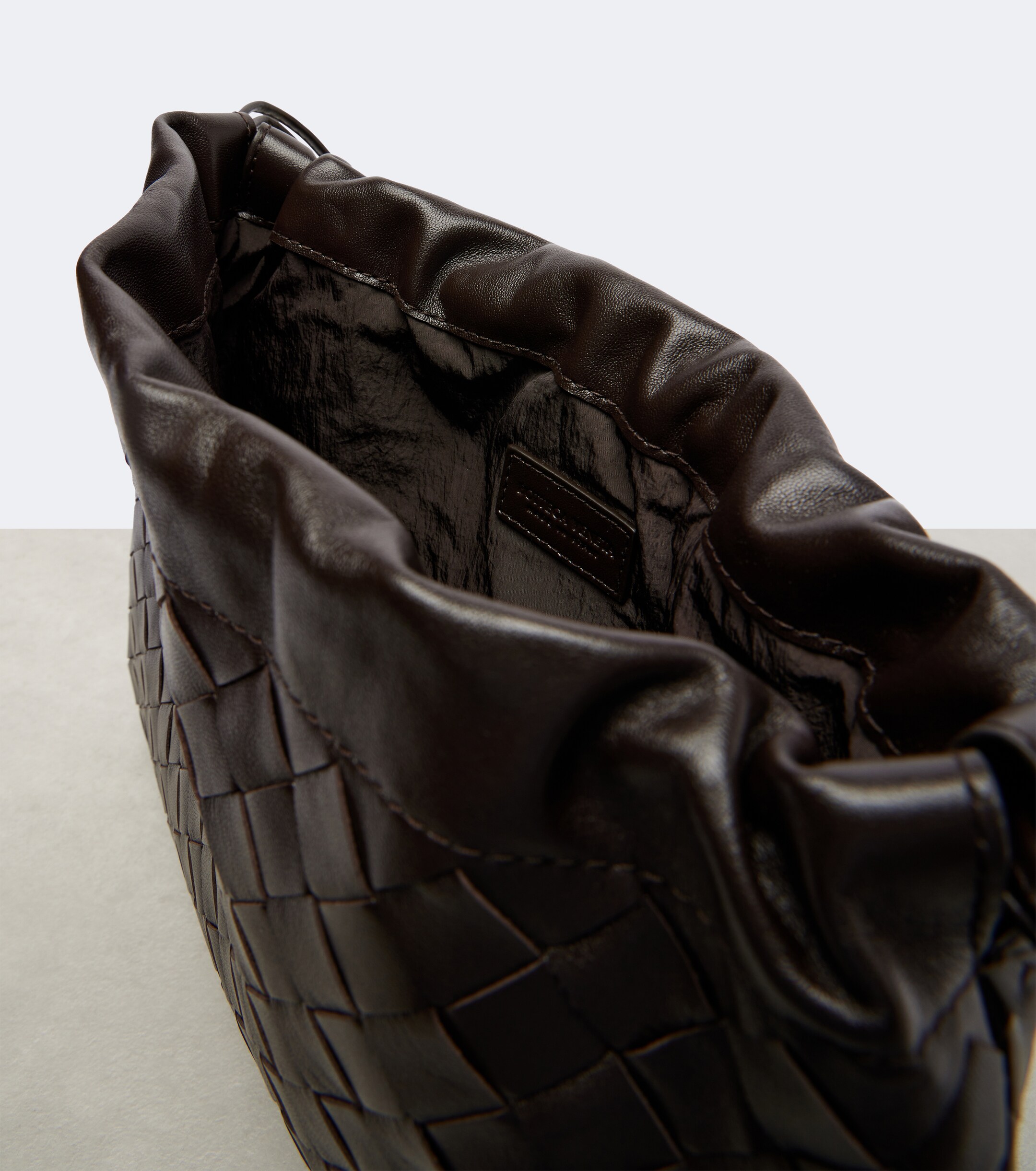 Bottega Veneta Dustbag Medium leather clutch