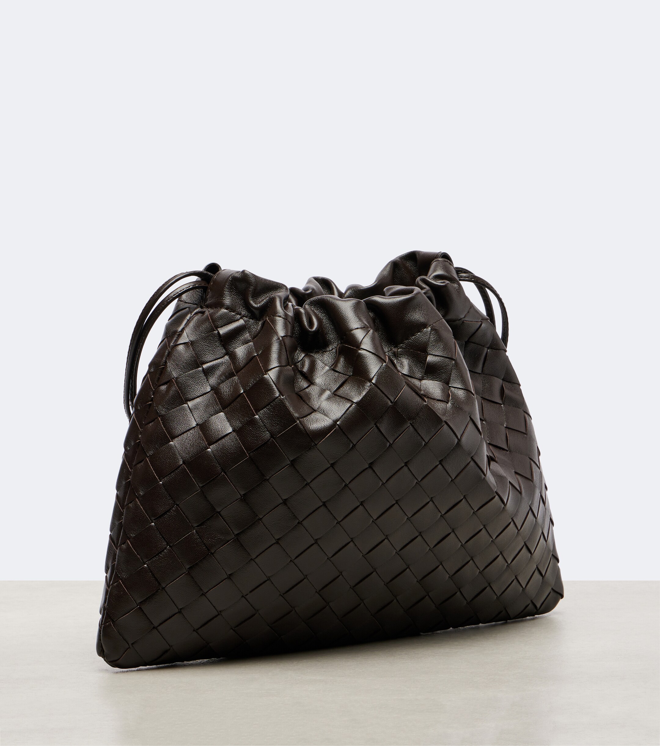 Bottega Veneta Dustbag Medium leather clutch