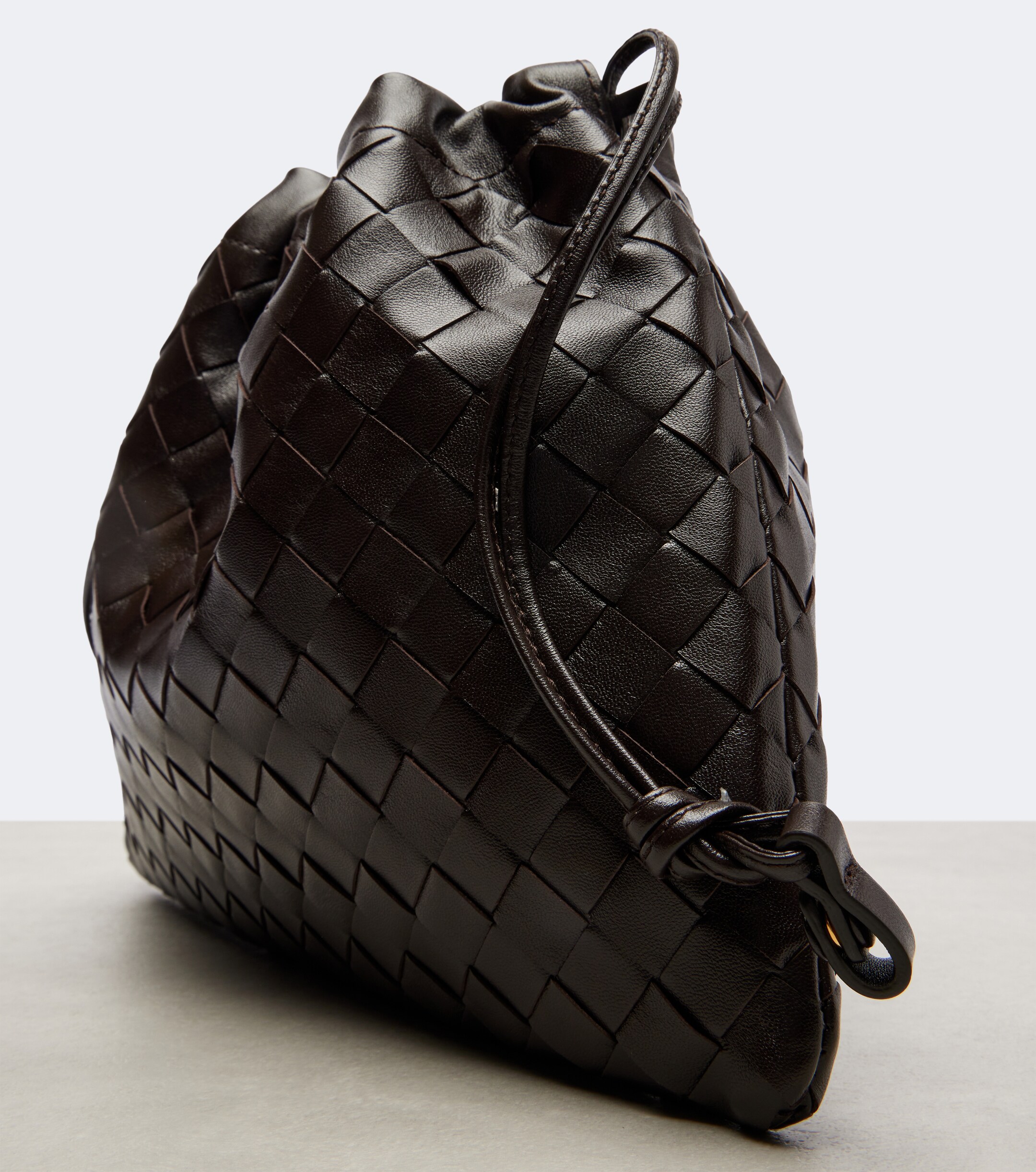 Bottega Veneta Dustbag Medium leather clutch