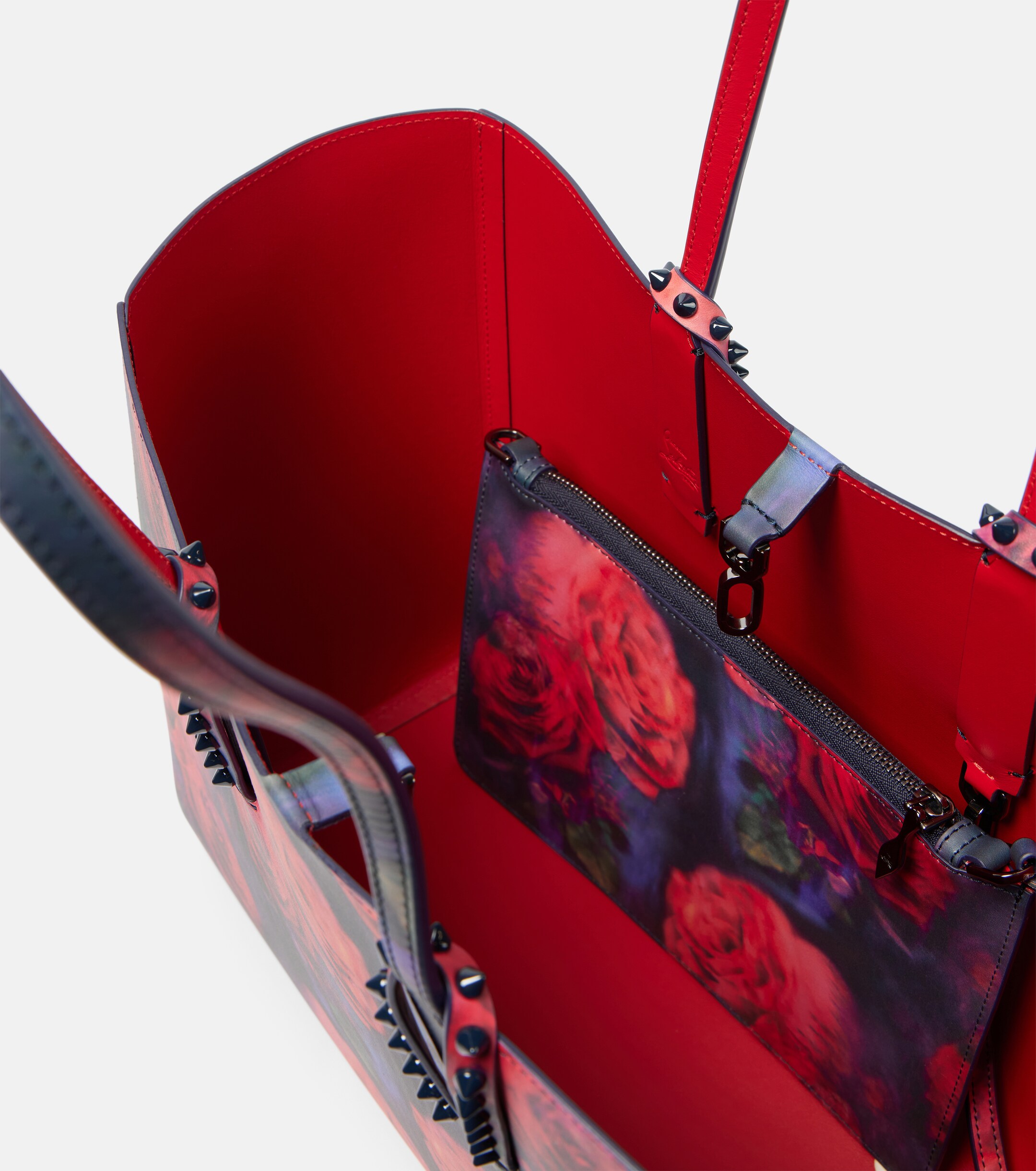 CHRISTIAN LOUBOUTIN Cabata Small leather tote bag