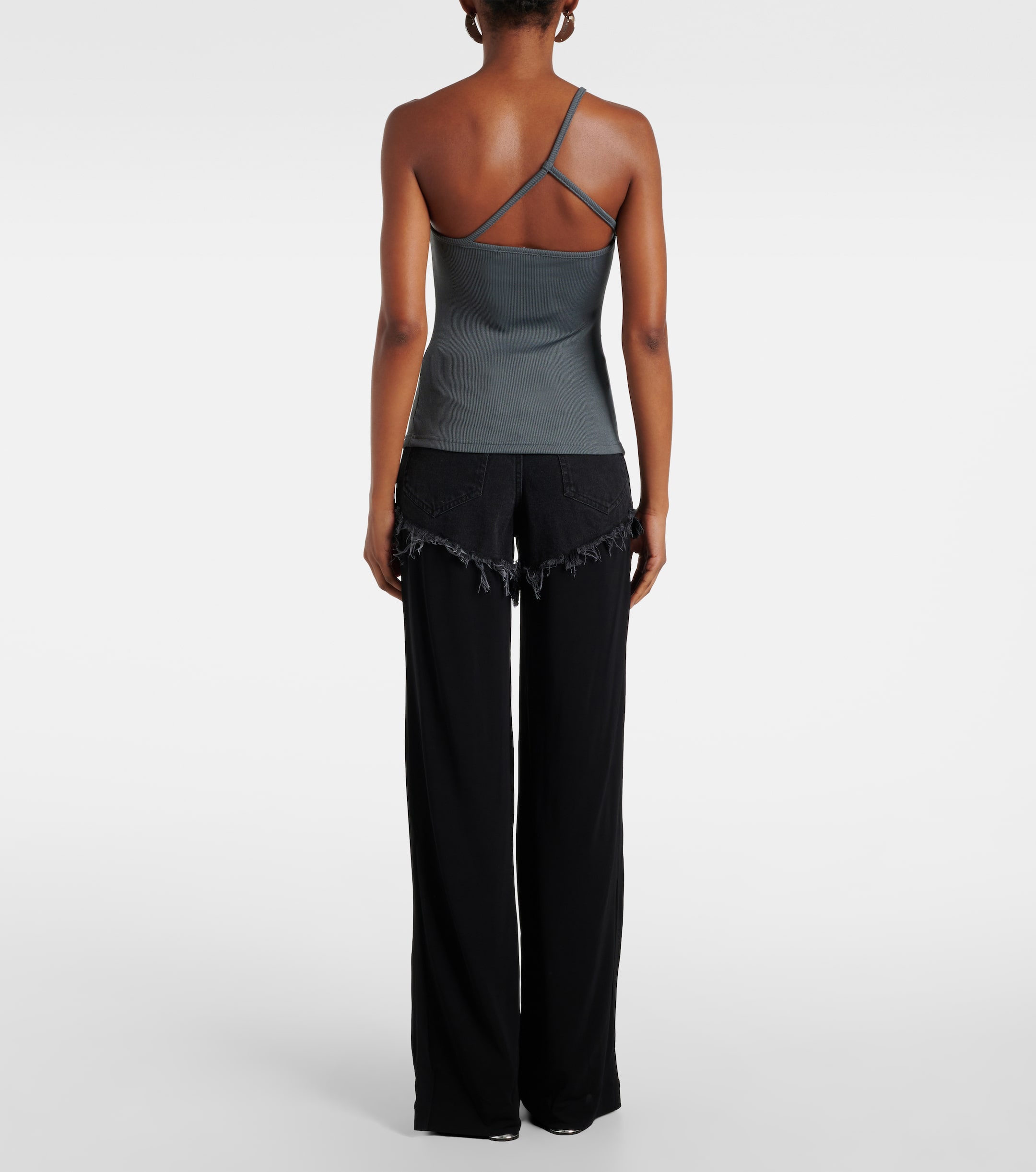 Christopher Esber Concave Stone asymmetric top