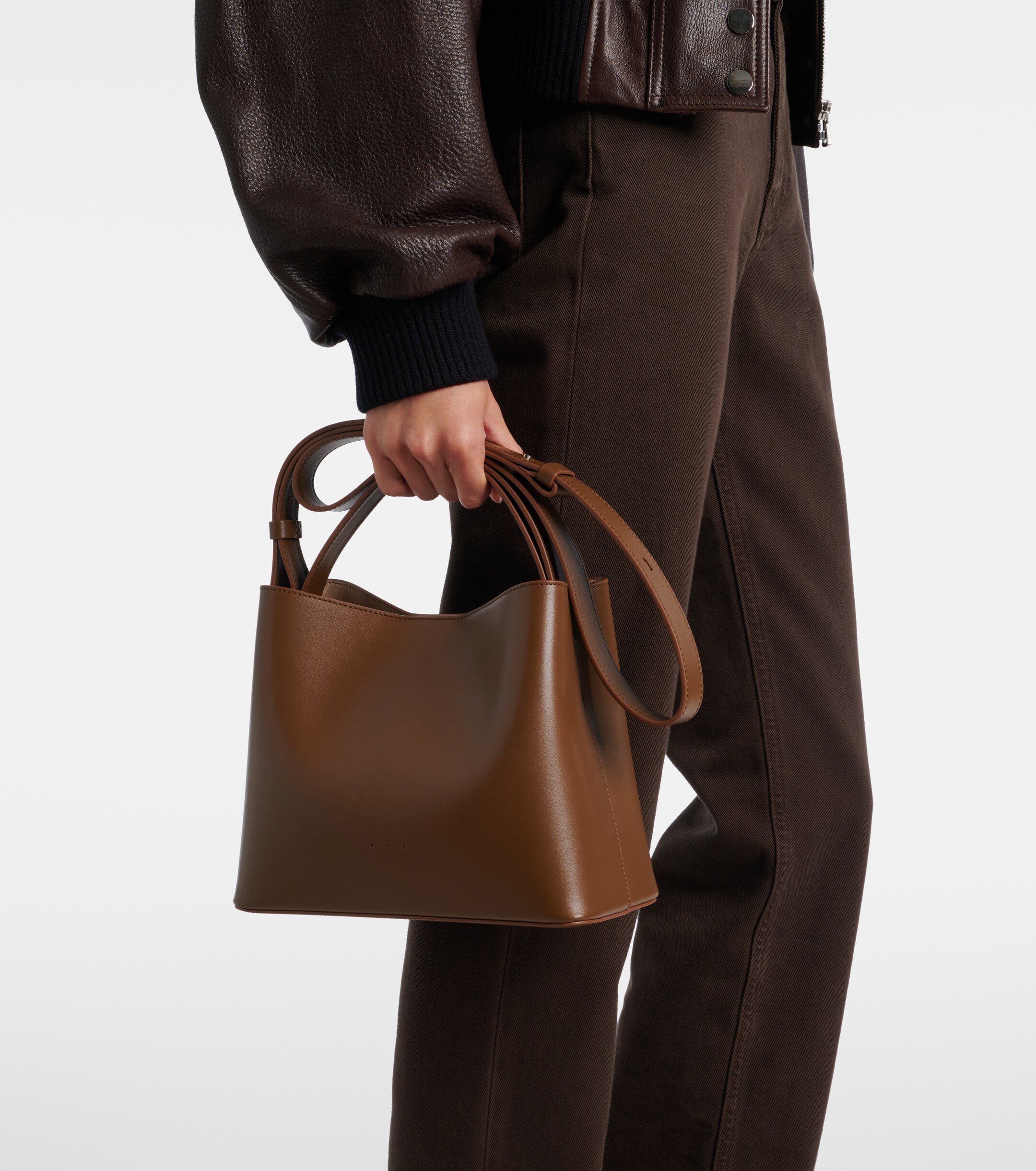 AESTHER EKME Original Sac Mini leather tote bag thumbnail