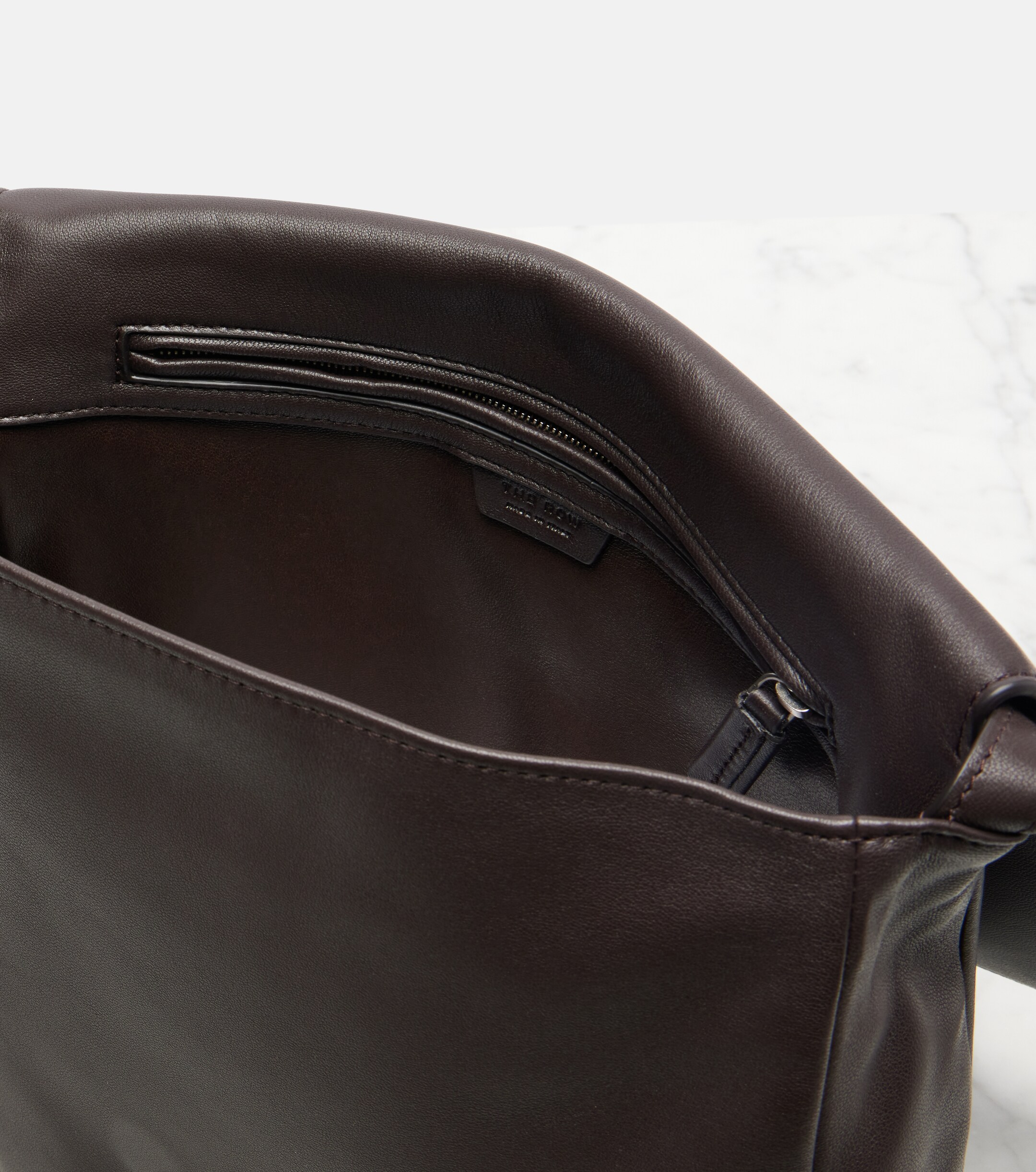 The Row Nuance Two leather shoulder bag