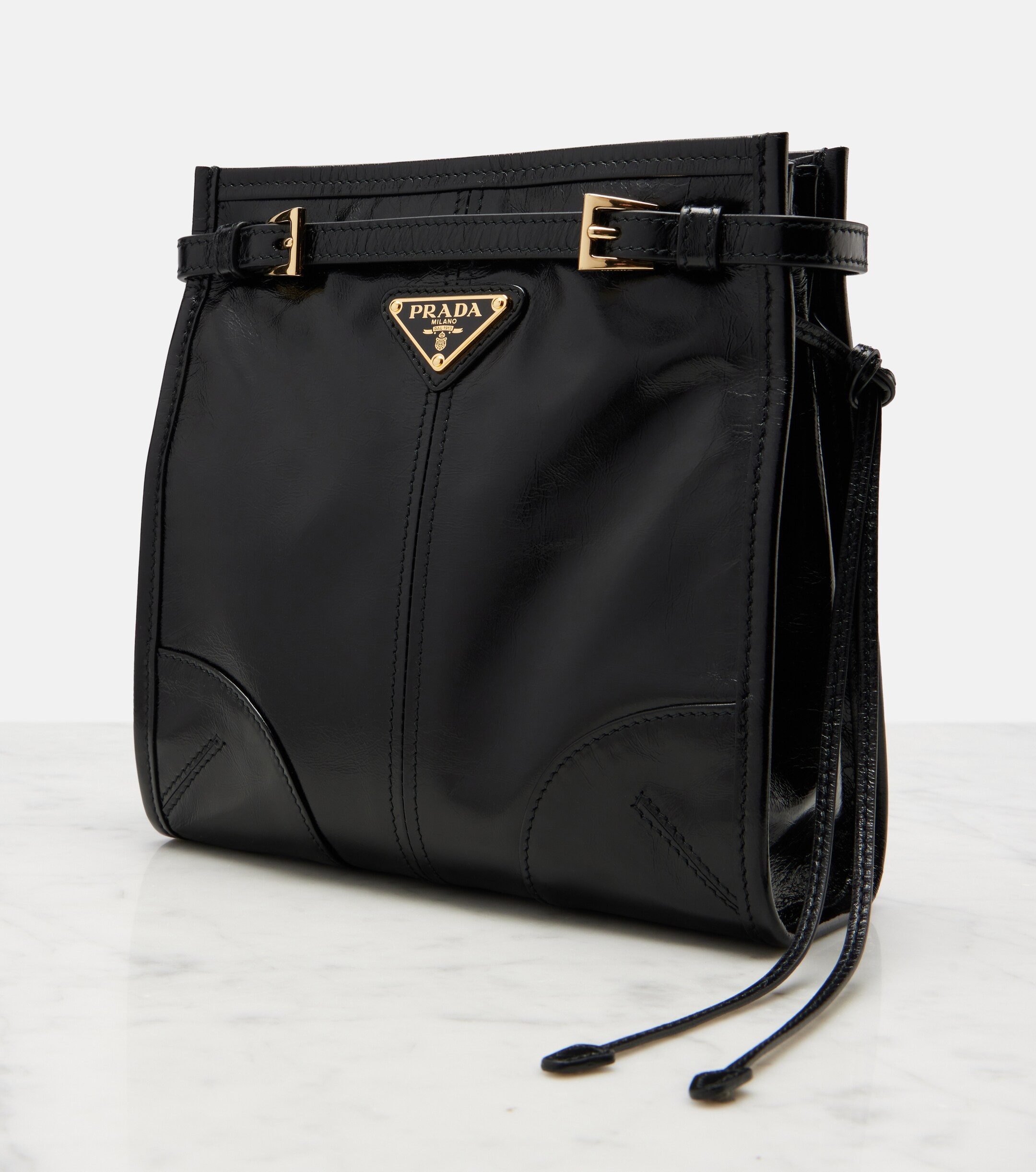 Prada Prada Bonnie Mini leather shoulder bag