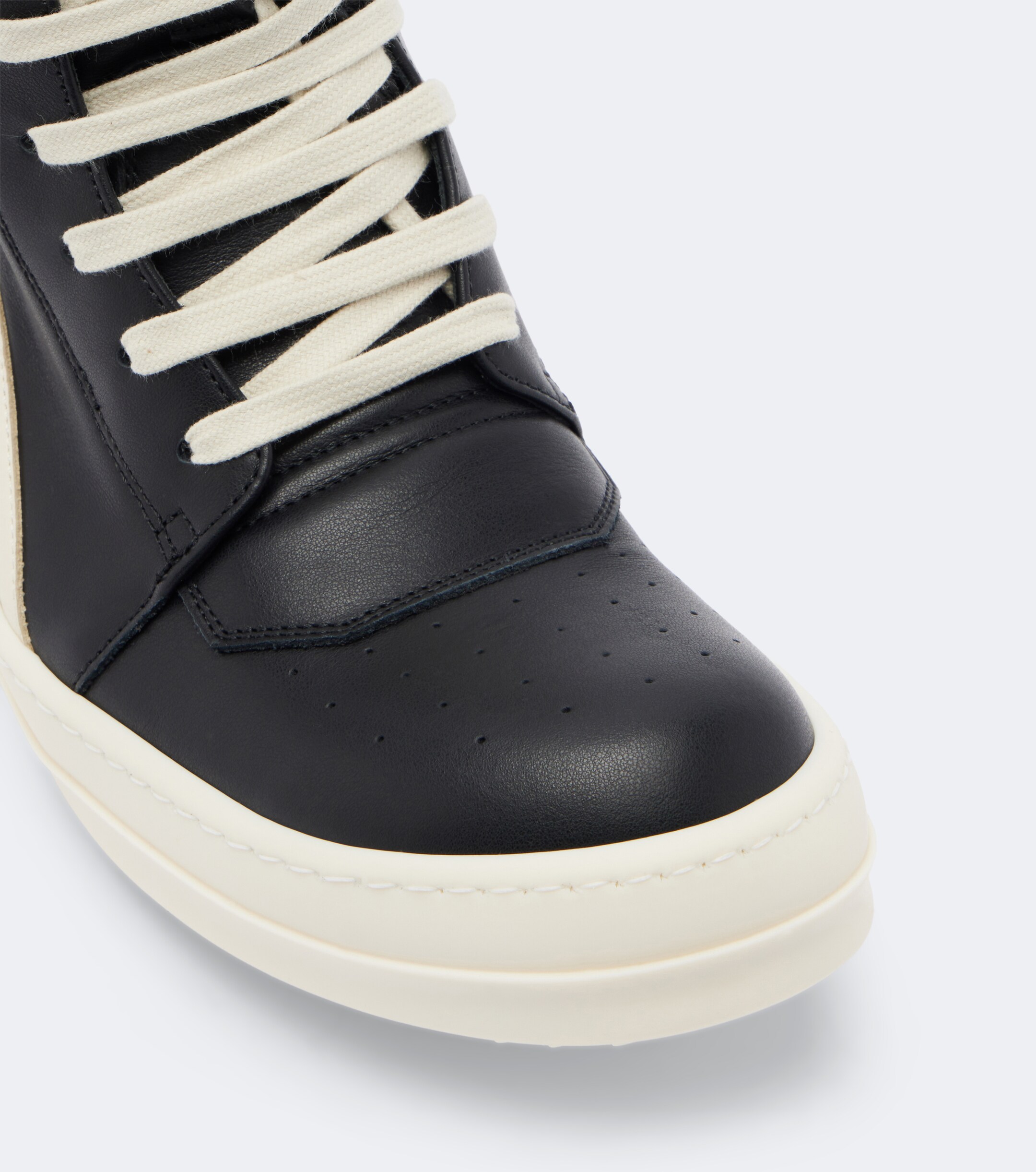 Rick Owens Rick Owens Geobasket leather sneakers
