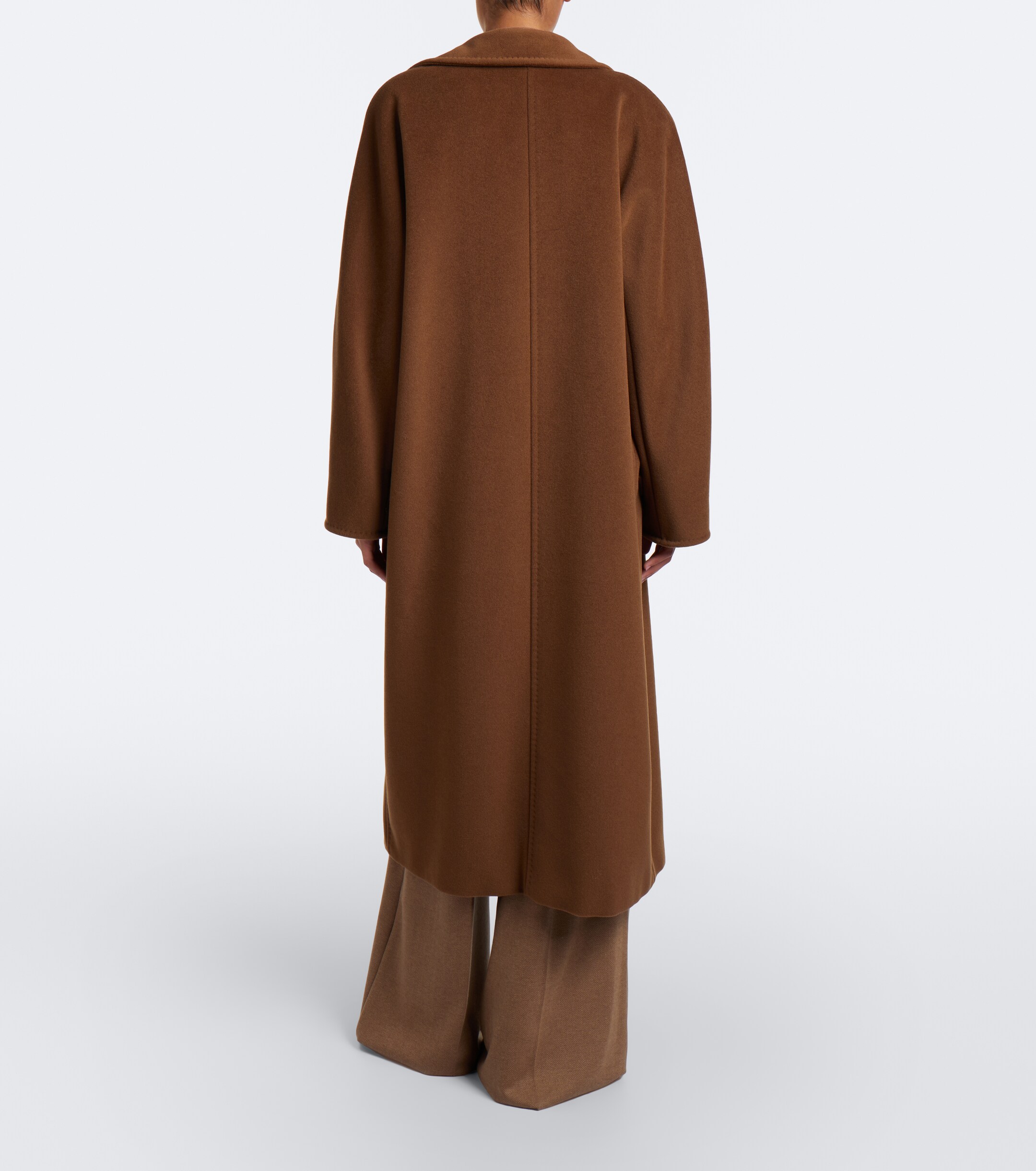 Max Mara Max Mara Camel hair and wool-blend wide-leg pants