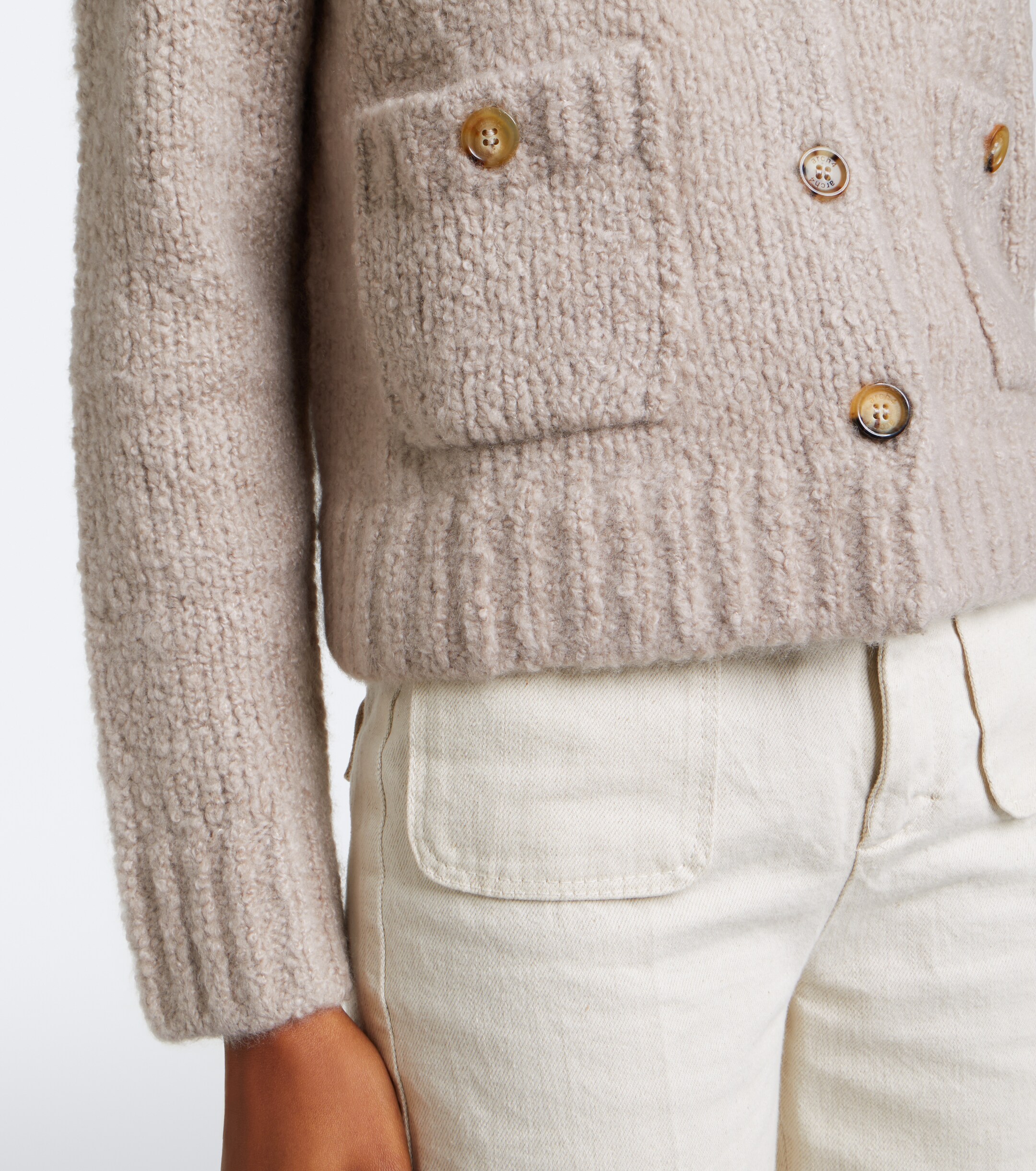 arch4 Arch4 Behati cashmere and silk cardigan