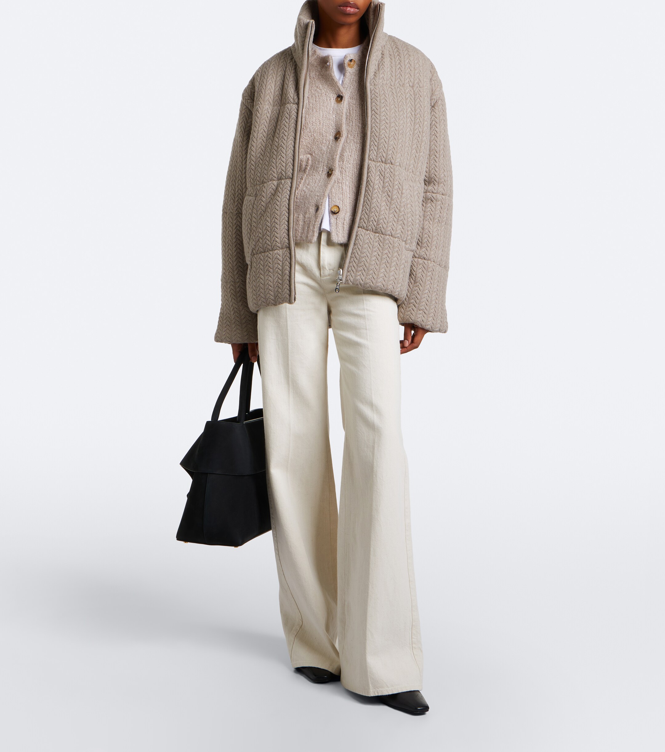 arch4 Arch4 Behati cashmere and silk cardigan