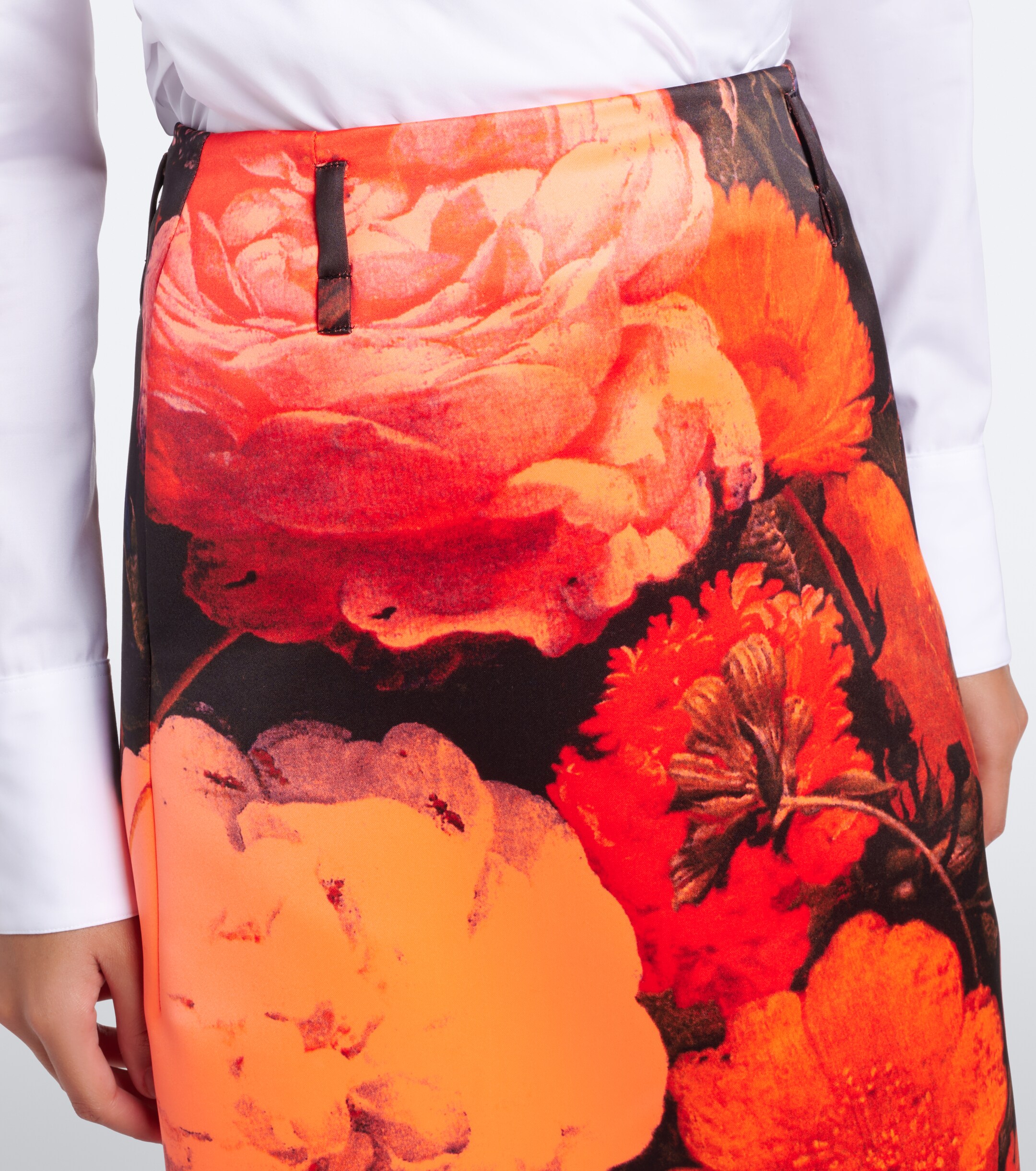 Dries Van Noten Dries Van Noten Floral midi skirt