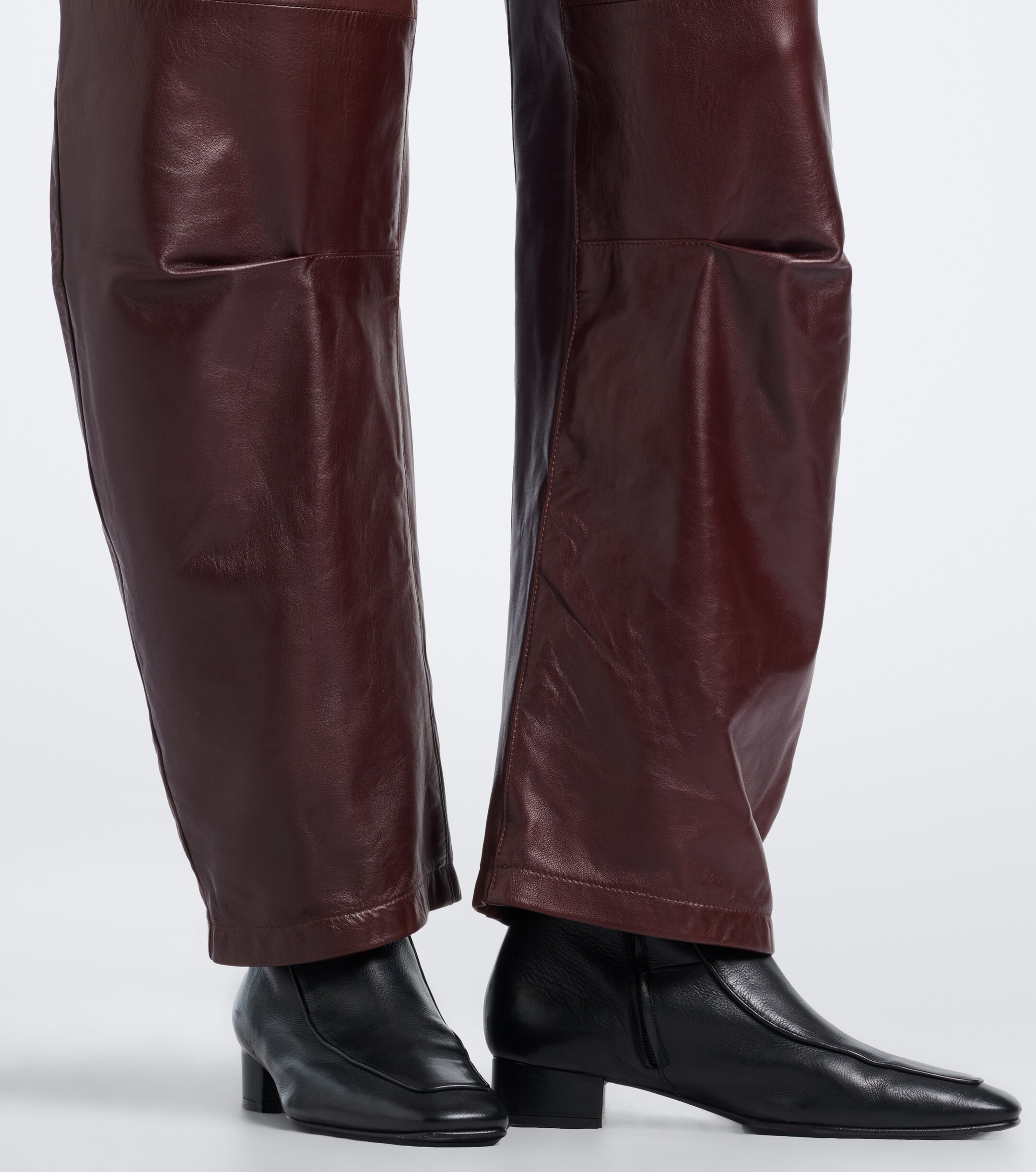 Nili Lotan Nili Lotan Shon leather barrel-leg pants