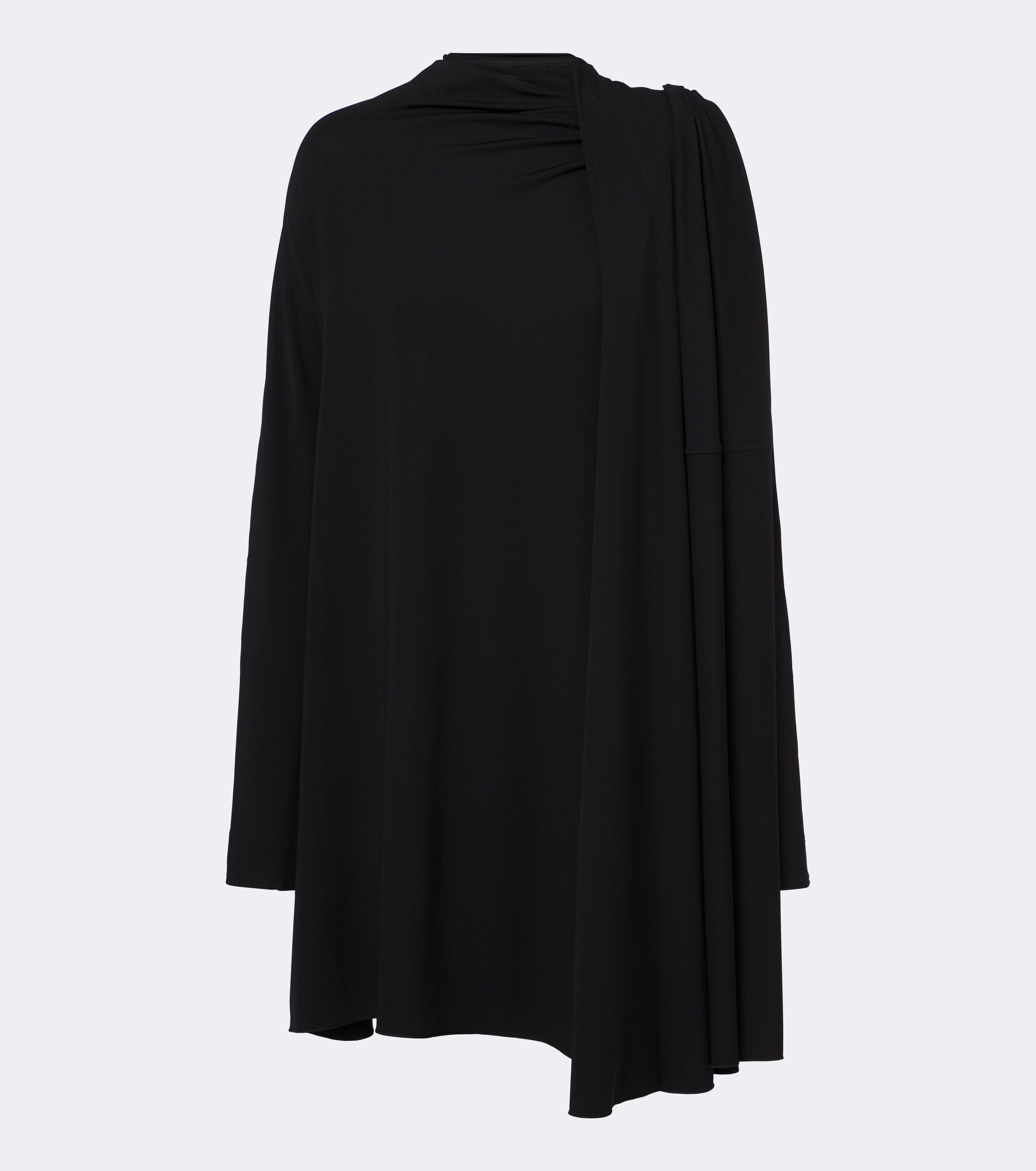 TOTEME Toteme Draped scarf-detail jersey minidress