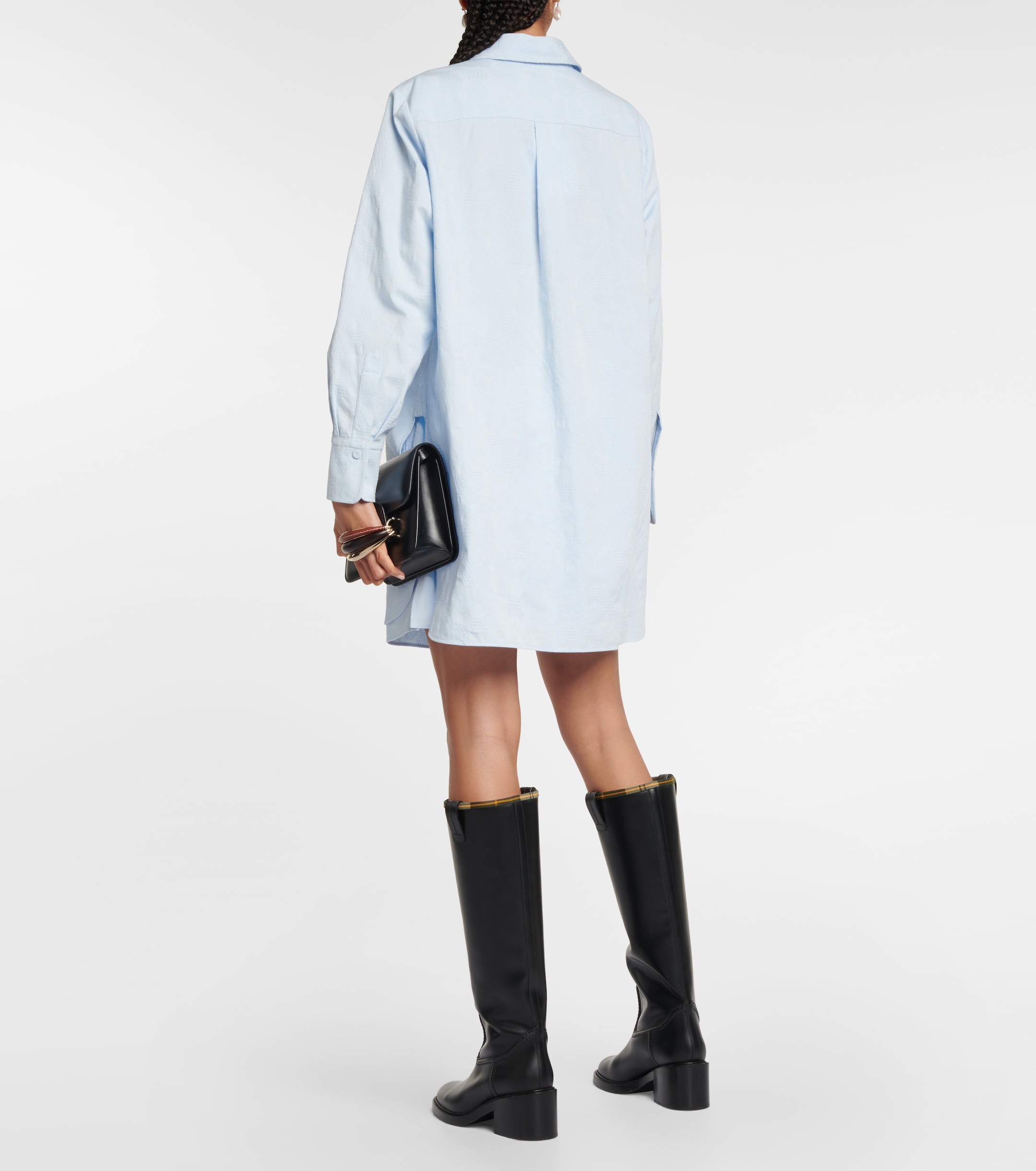 Chloé Renaissance Pique jacquard shirt