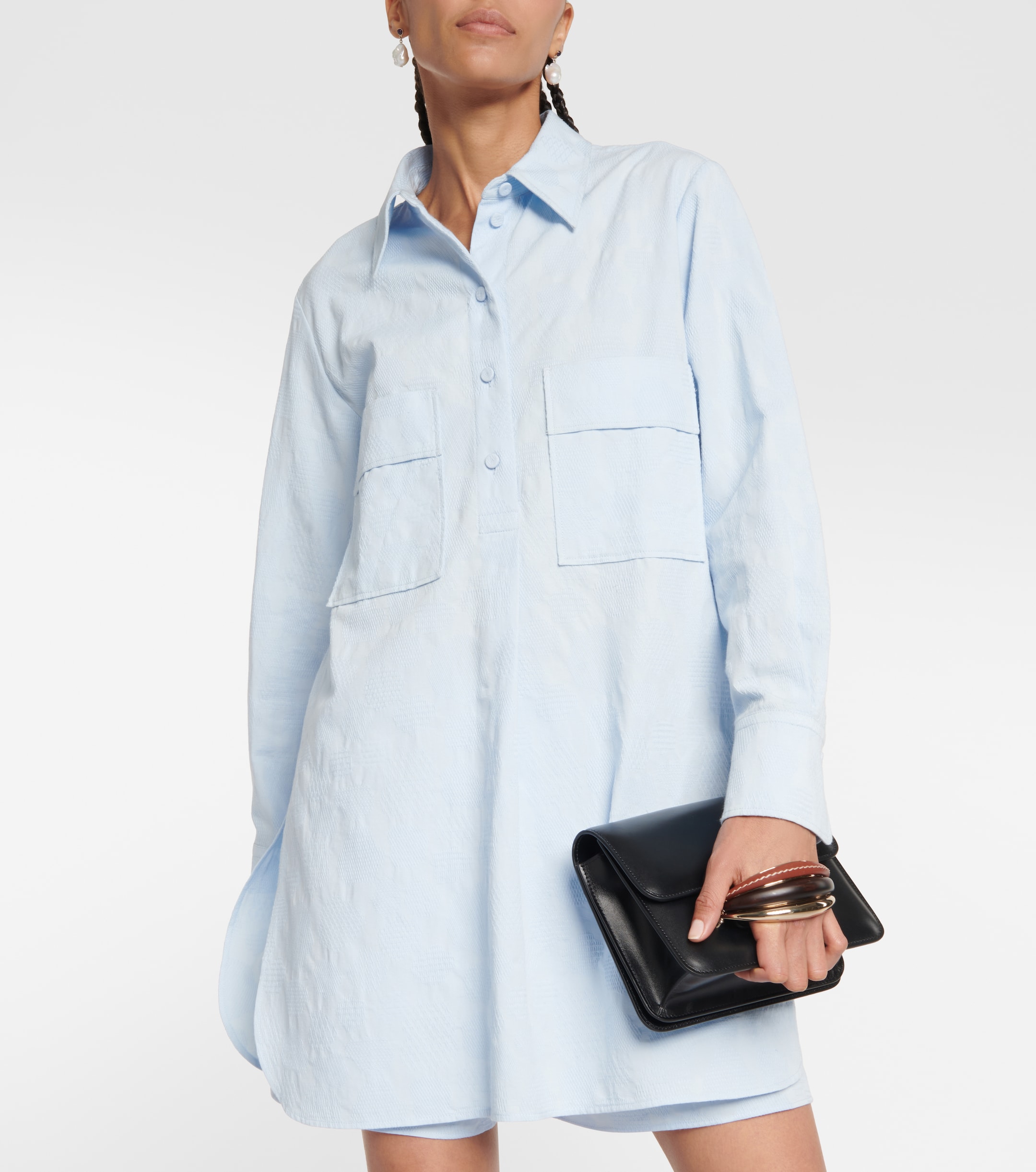 Chloé Renaissance Pique jacquard shirt