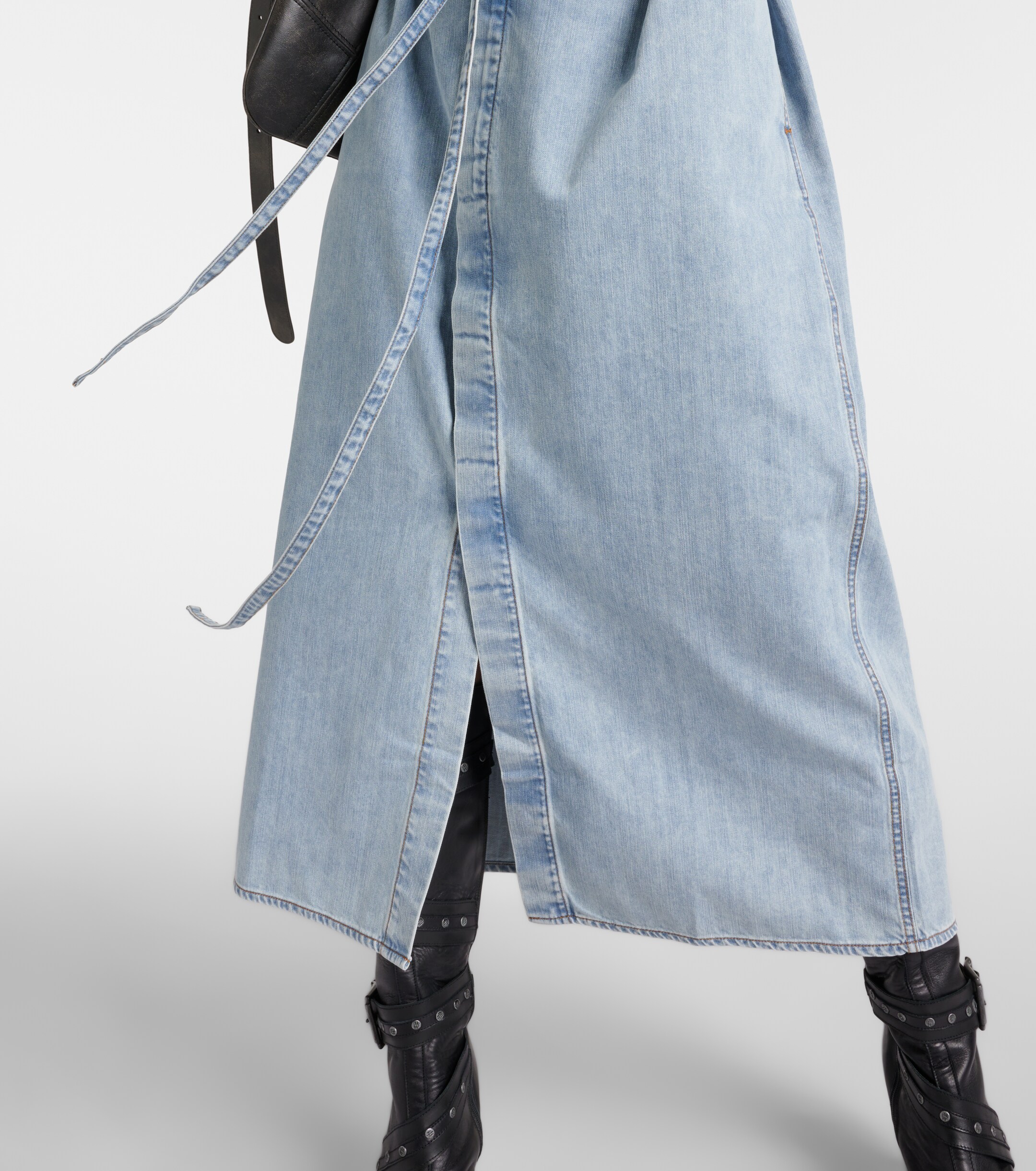 Y/Project - Evergreen Paris' Best denim shirt dress | Plush