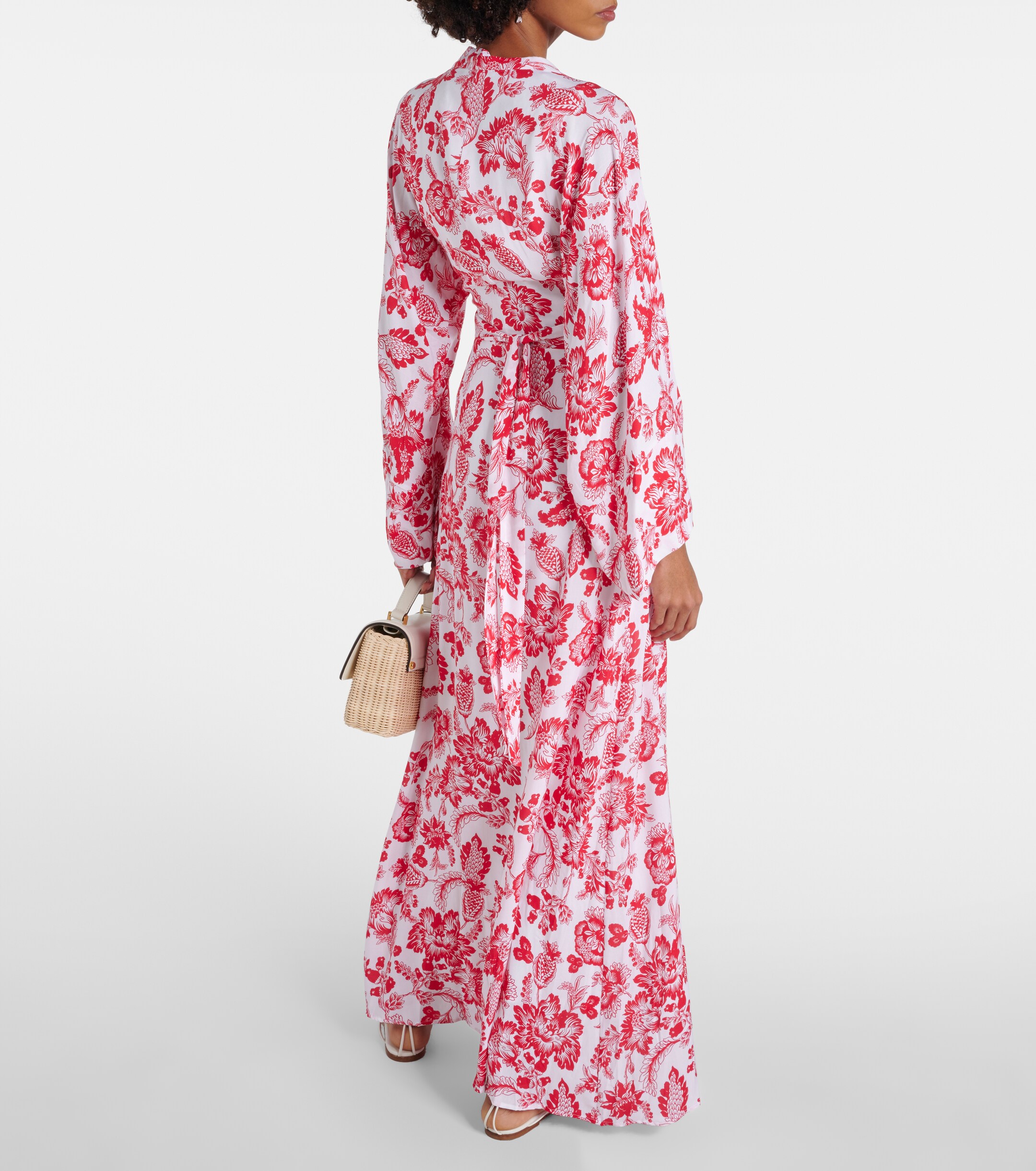 Melissa Odabash Wisdom floral wrap dress