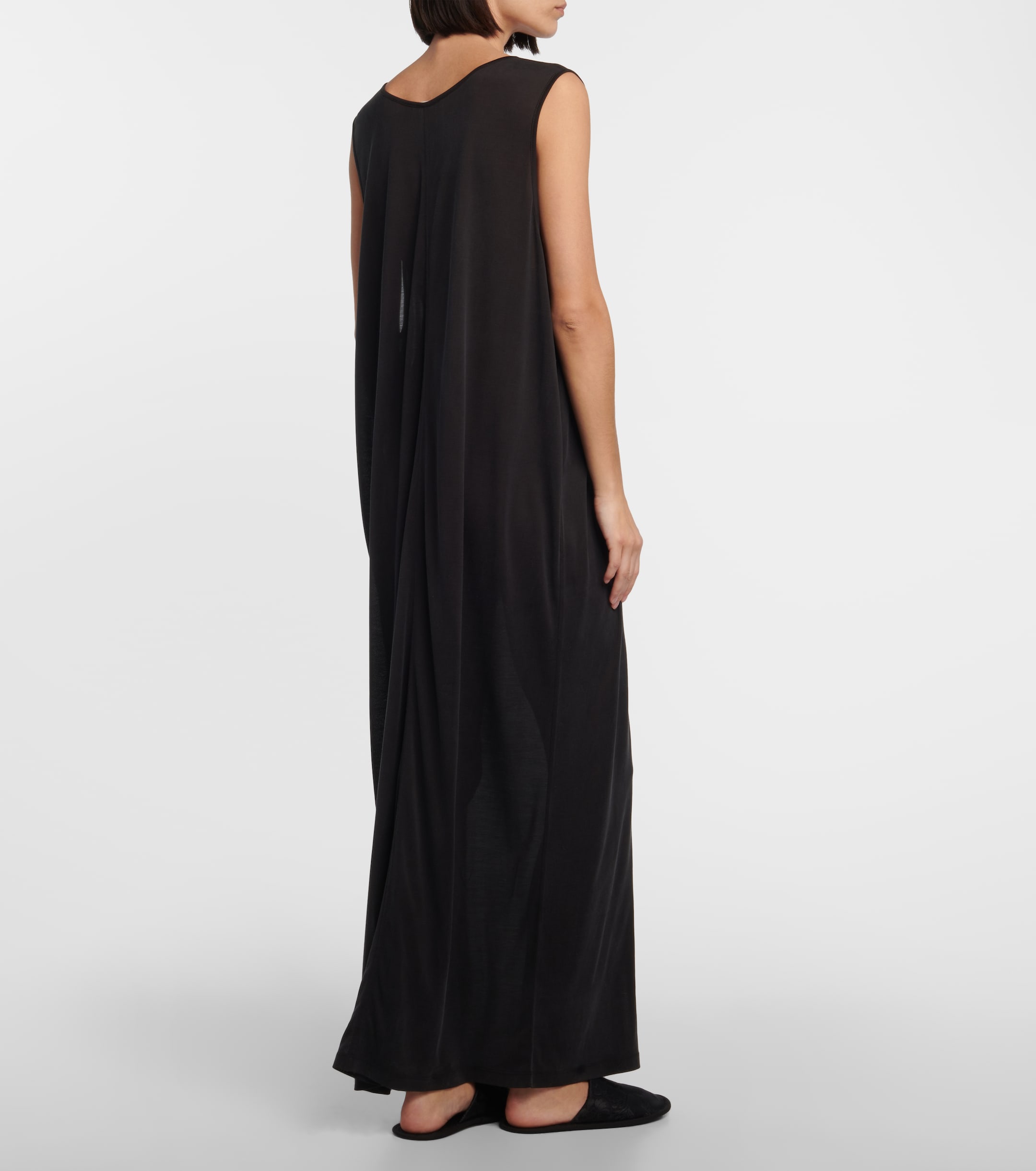 The Row Lidia silk maxi dress